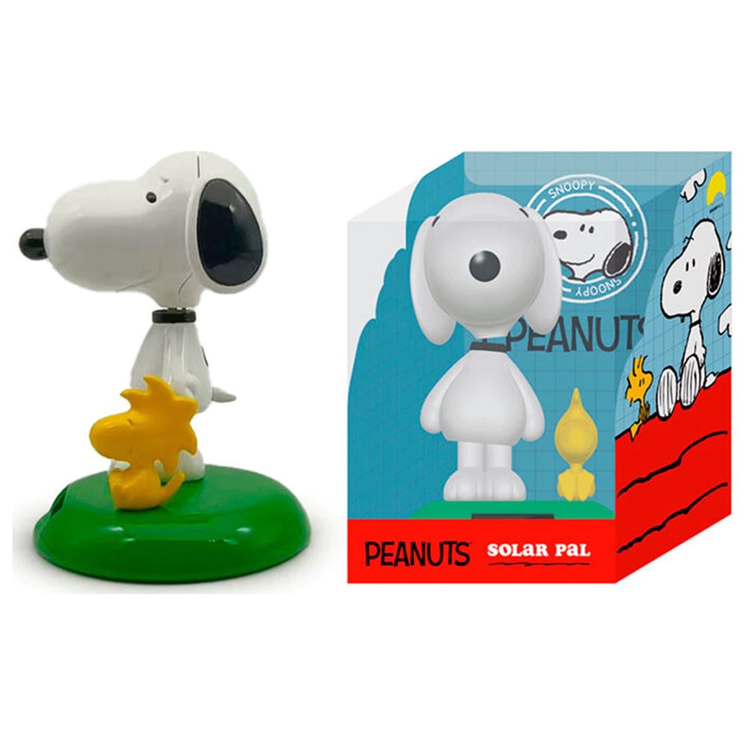 Peanuts Snoopy & Woodstock solarna lutka fotografija izdelka