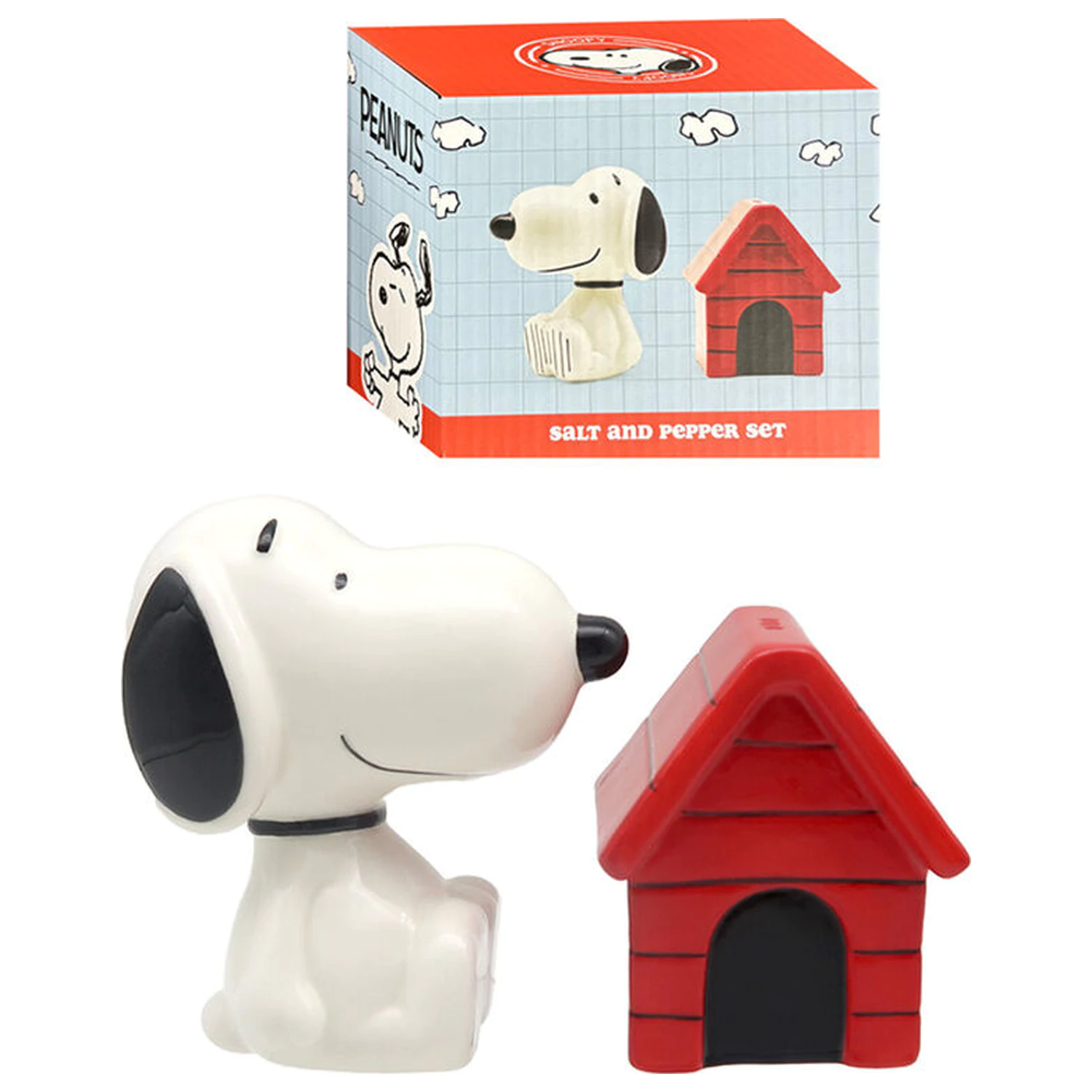 Peanuts Snoopy & Woodstock set za sol in poper fotografija izdelka