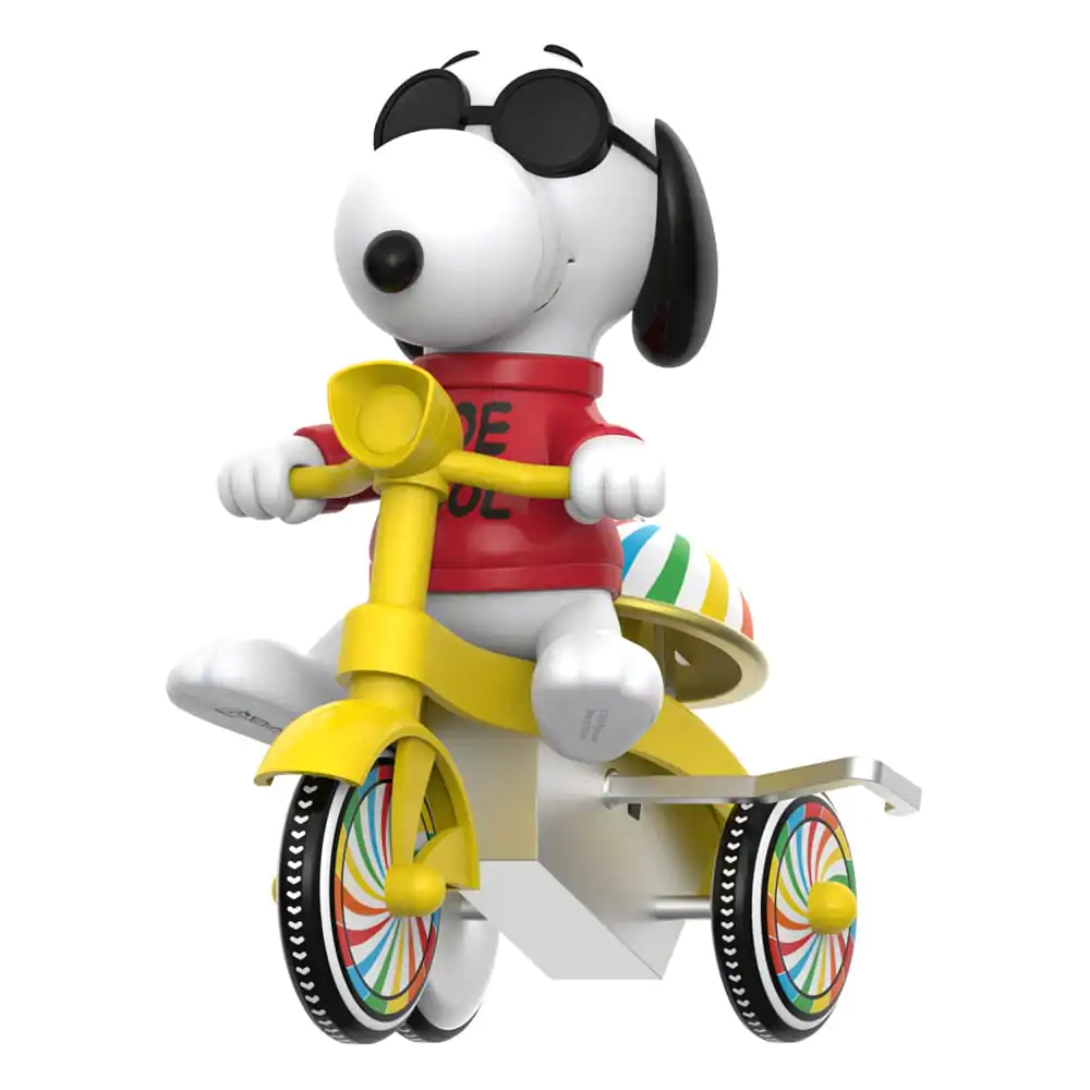 Peanuts Super Cycles Action Figure Joe Cool (Red with Yellow Trike) 13 cm - akcijska figura fotografija izdelka