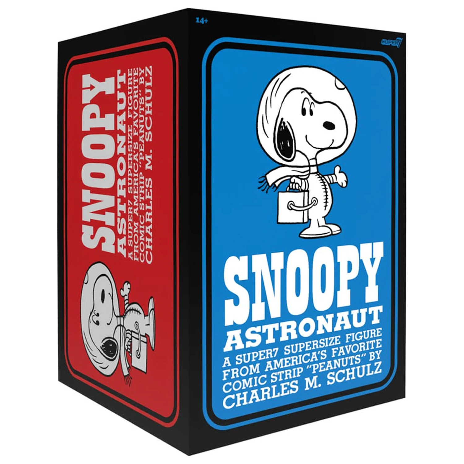 Peanuts Supersize Vinilna akcijska figura Snoopy White Spacesuit 30 cm fotografija izdelka