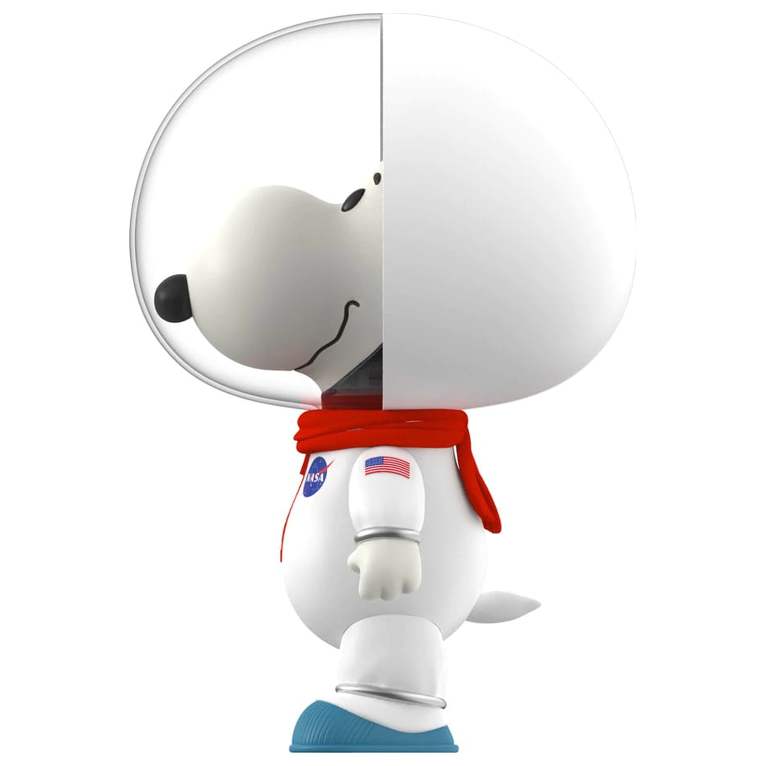 Peanuts Supersize Vinilna akcijska figura Snoopy White Spacesuit 30 cm fotografija izdelka