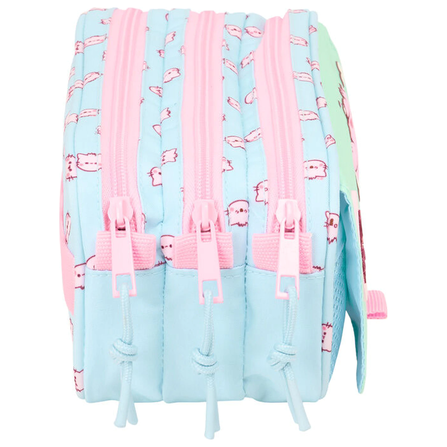 Pembe The Pink Cat trojni etui za svinčnike fotografija izdelka