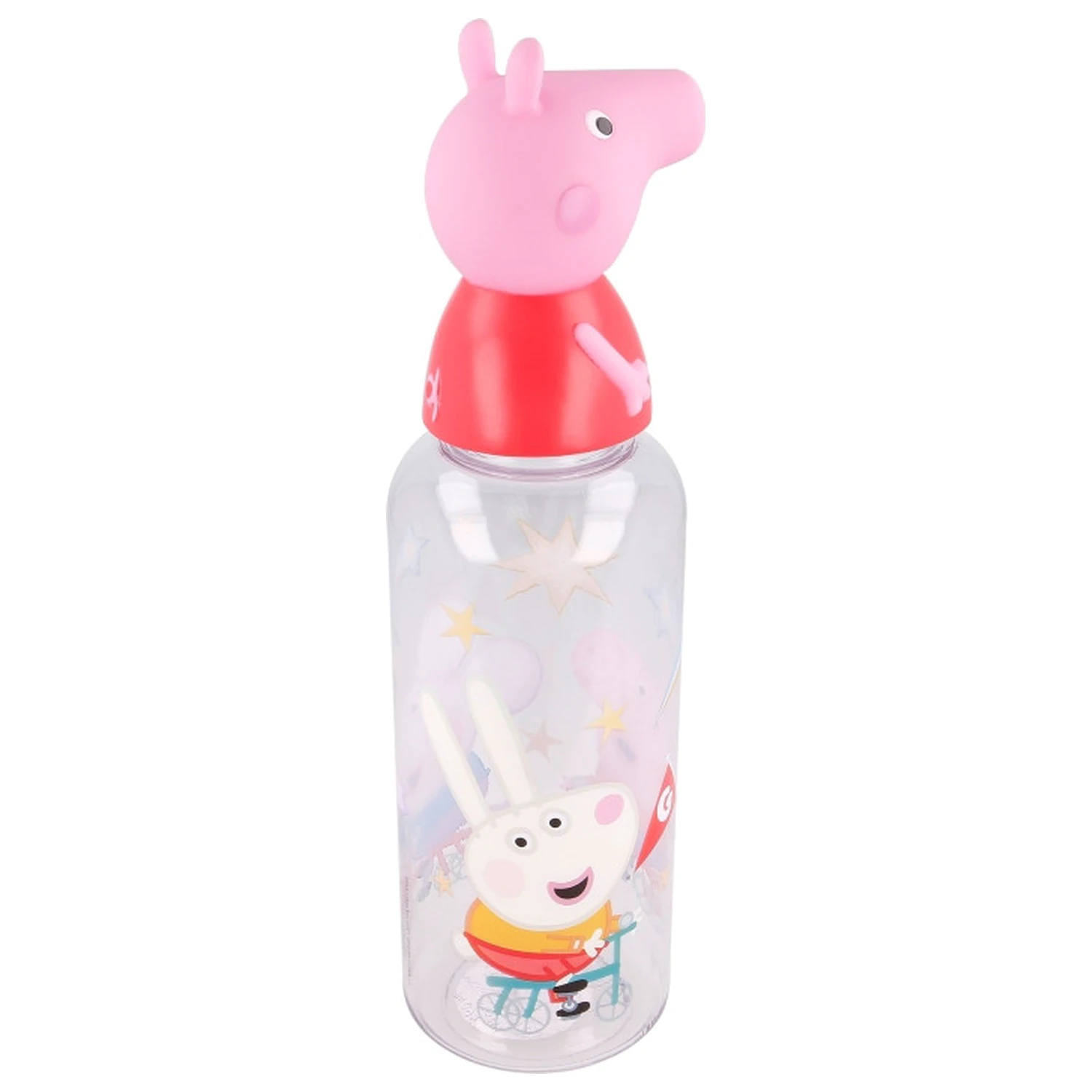 Peppa Pig 3D Cycle Figurine plastična steklenica za vodo 560 ml fotografija izdelka