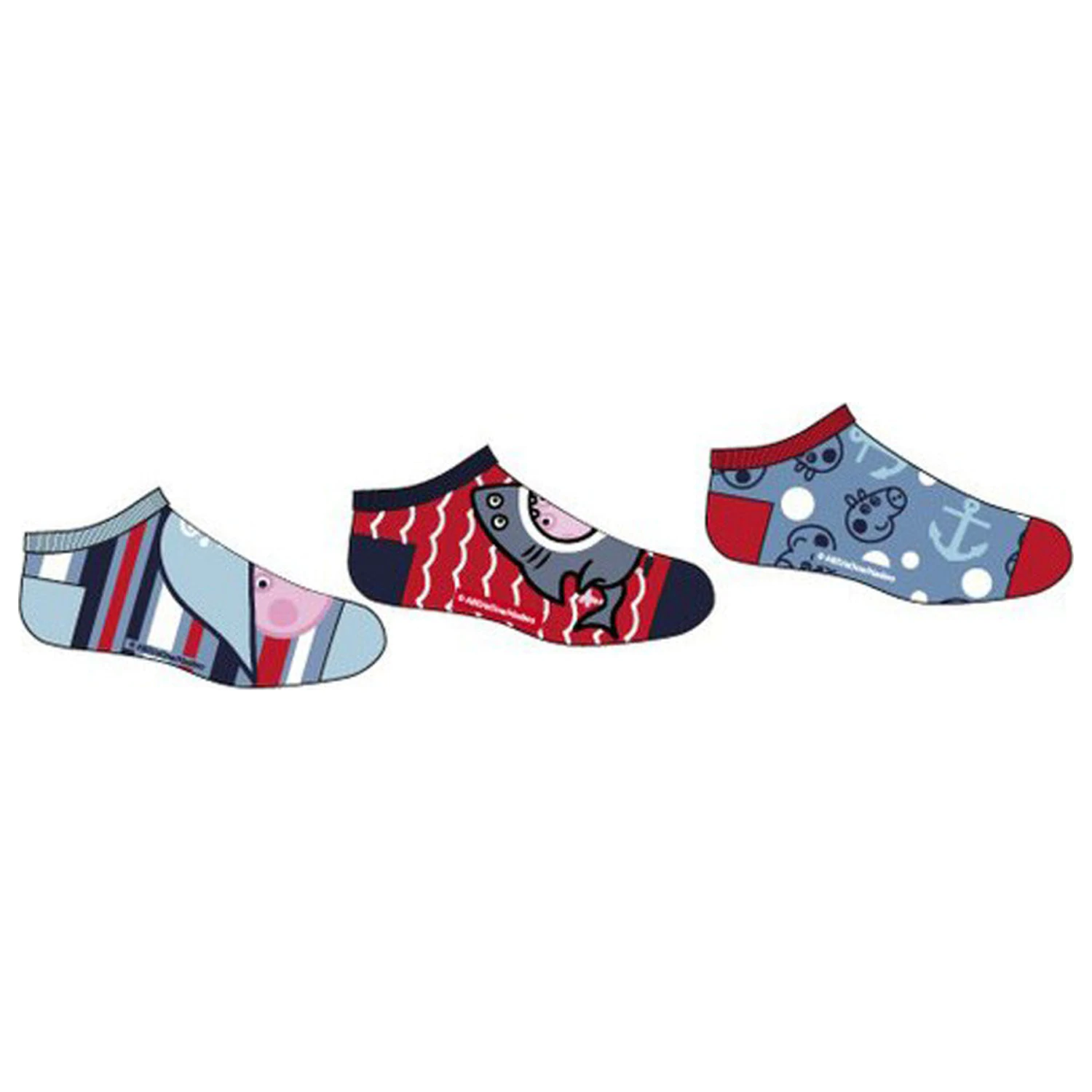 Peppa Pig Anchor otroške skrivne nogavice 31/34 fotografija izdelka