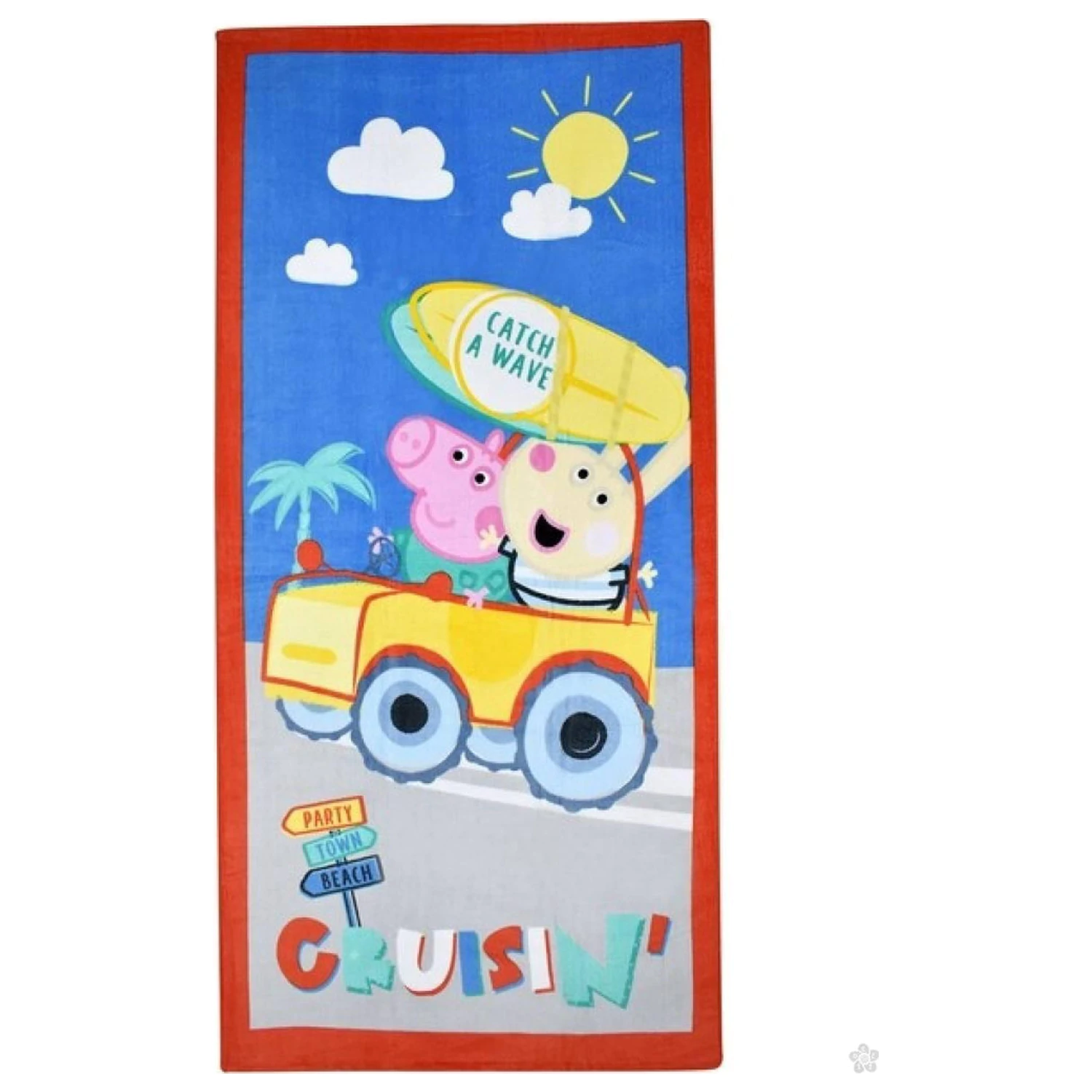 Peppa Pig Catch a Wave brisača fotografija izdelka