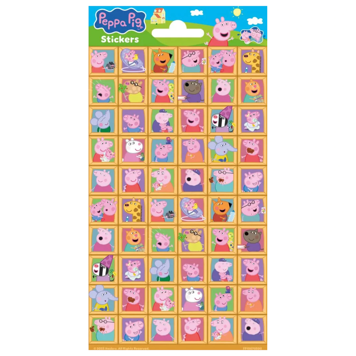 Peppa Pig Family Time nalepka fotografija izdelka