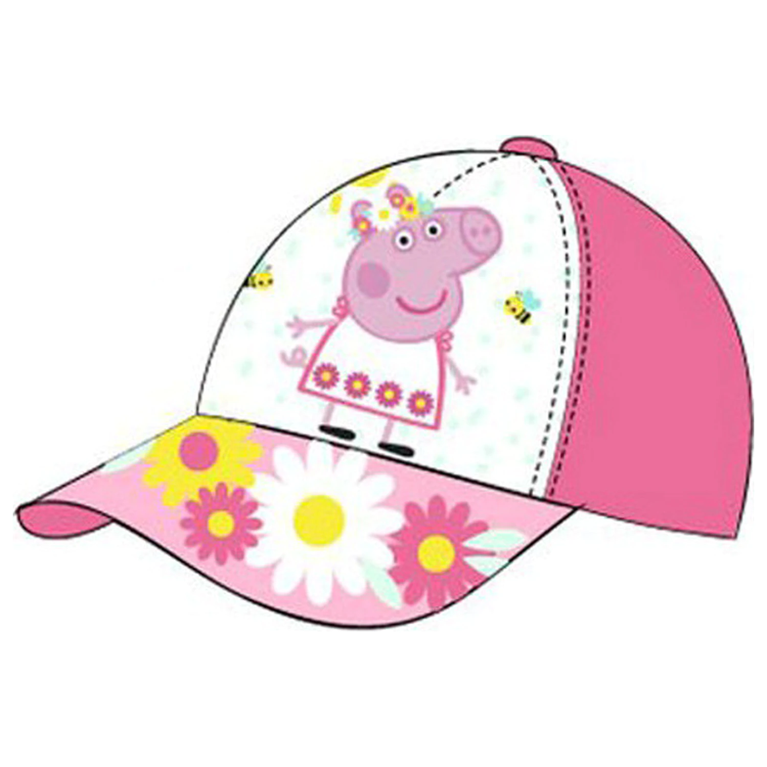 Peppa Pig Flower Pink otroška baseball kapa 54 cm fotografija izdelka