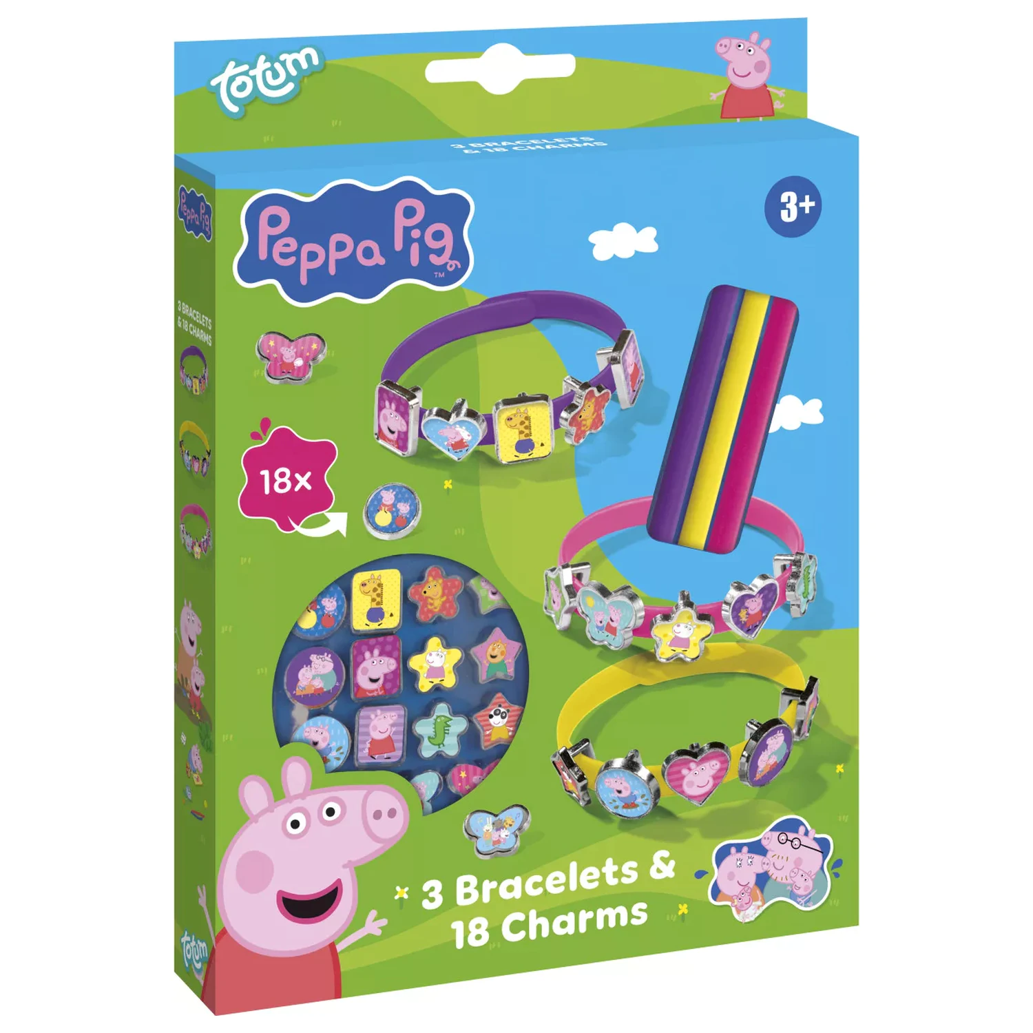 Peppa Pig zabavni komplet za izdelavo zapestnic fotografija izdelka