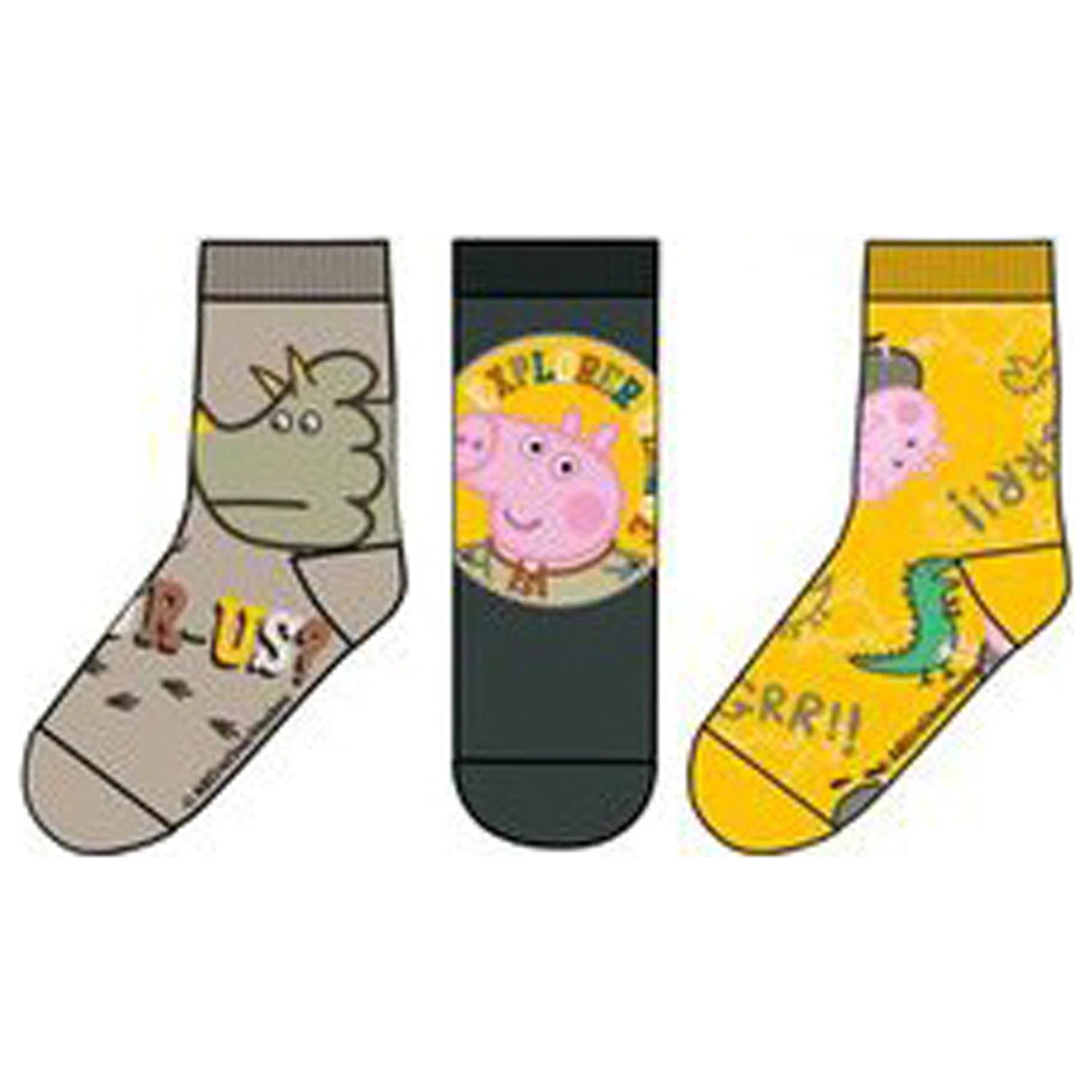 Peppa Pig Grrr otroške nogavice 27/30 fotografija izdelka