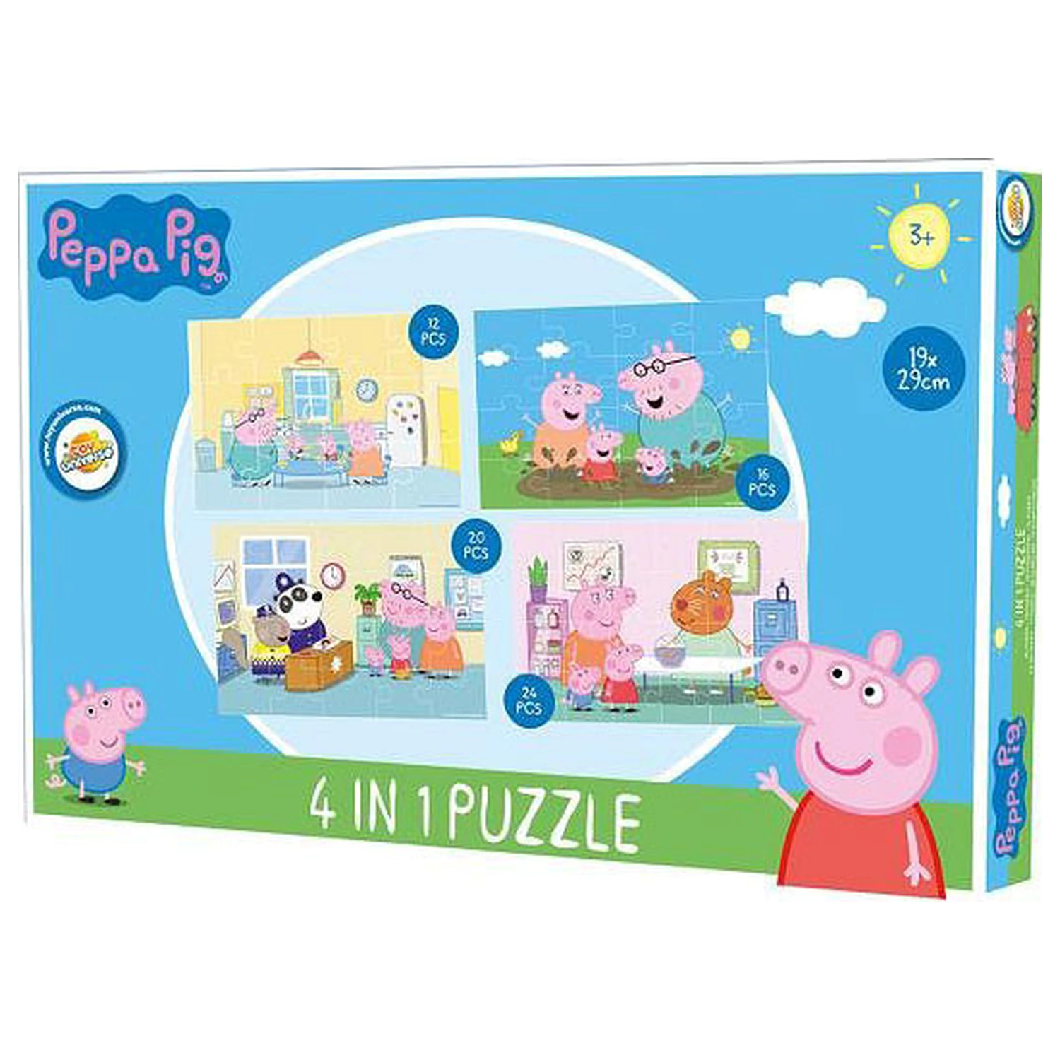 Peppa Pig Domača uganka 4-v-1 fotografija izdelka