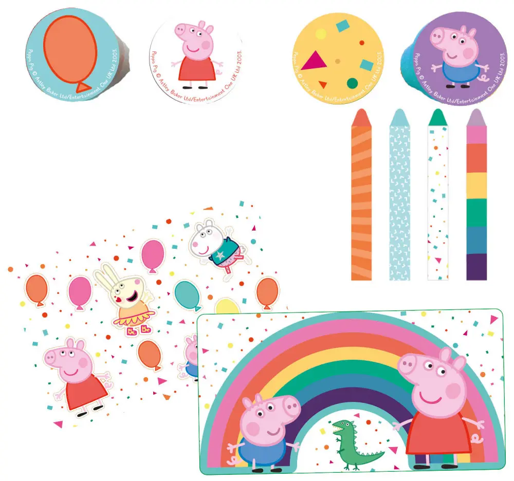 Peppa Pig Komplet pisarniških potrebščin (16 kosov) fotografija izdelka