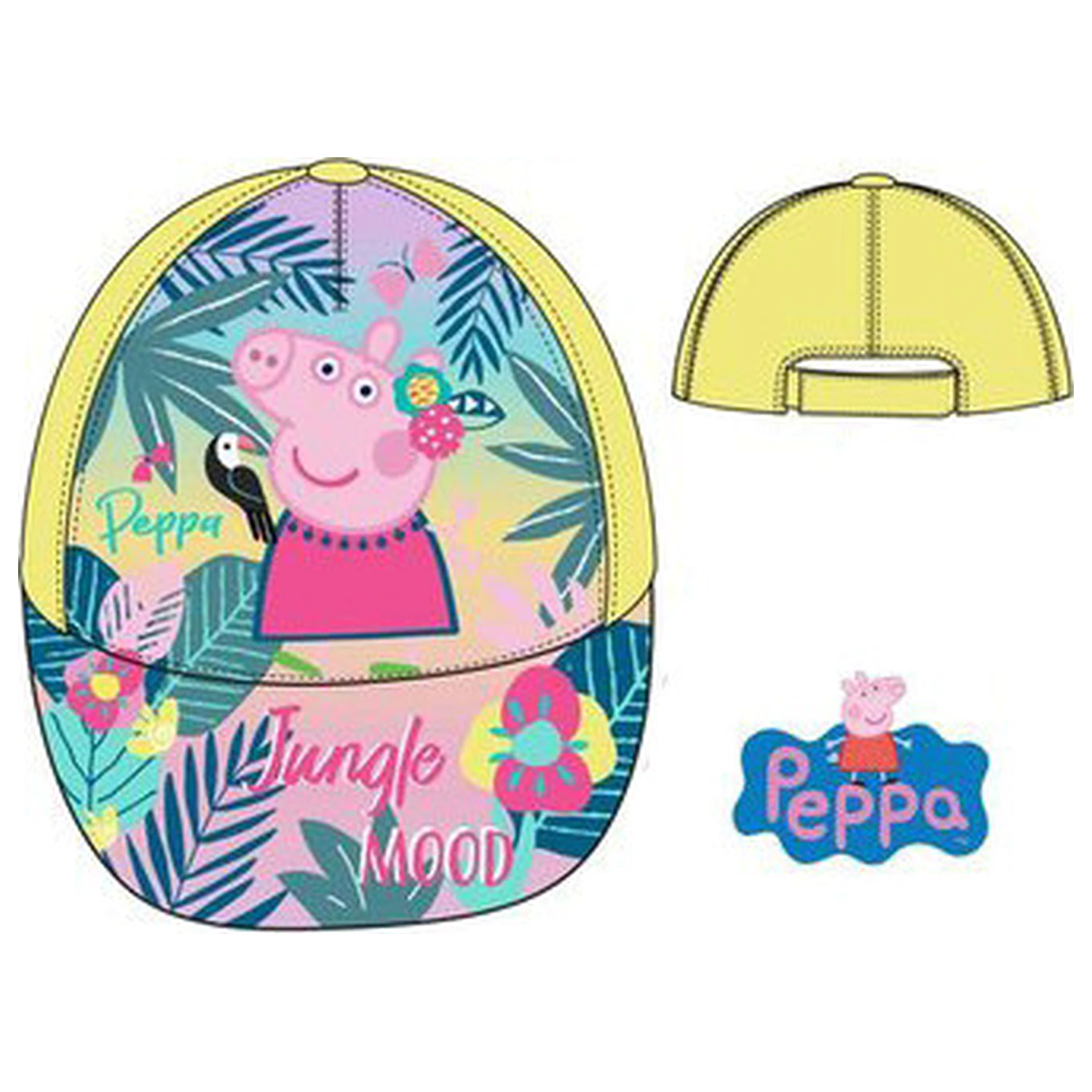 Peppa Pig Jungle Otroška baseball kapa 52 cm fotografija izdelka