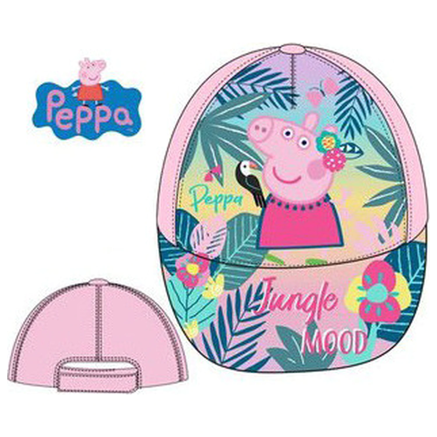 Peppa Pig Jungle Mood otroška baseball kapa 54 cm fotografija izdelka