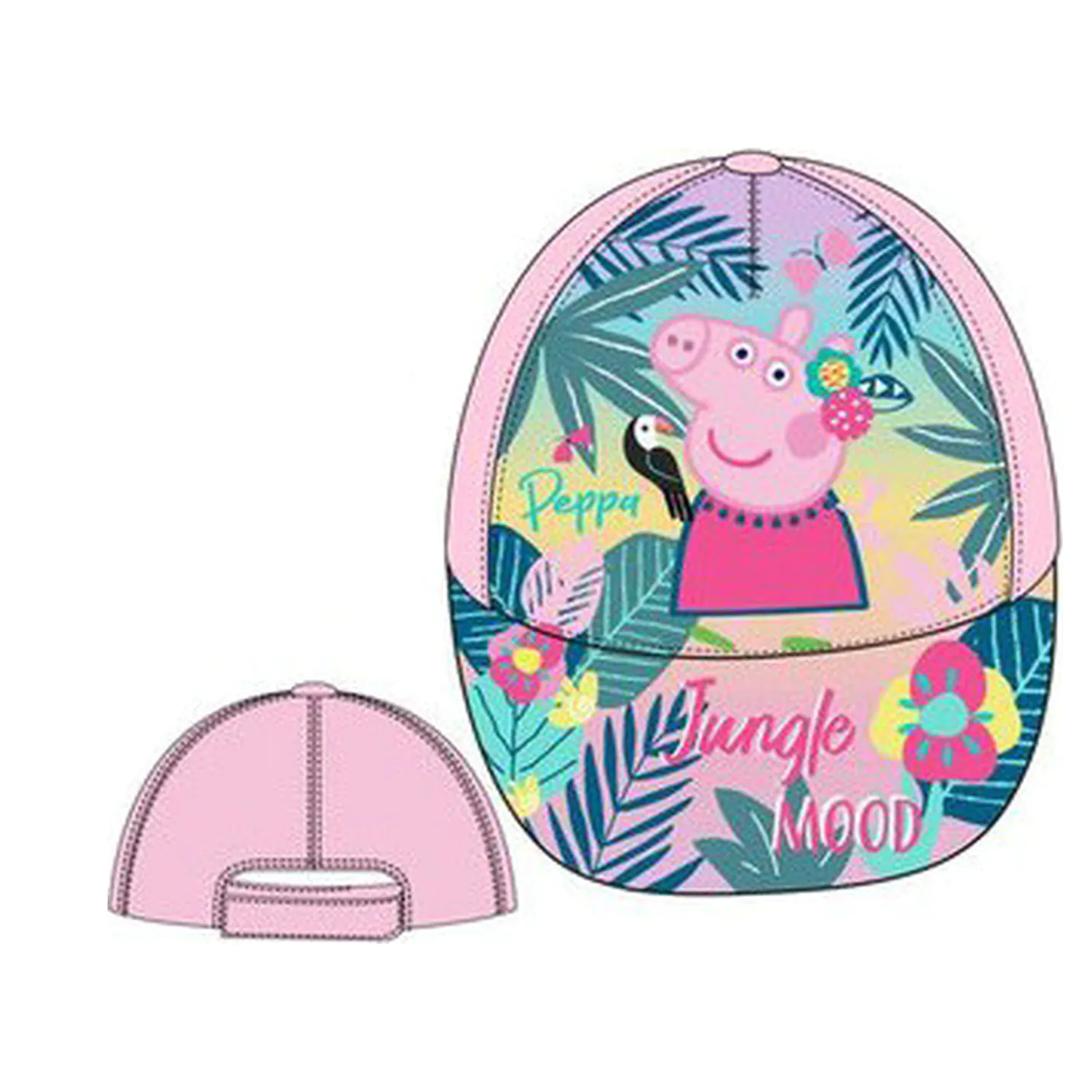 Peppa Pig Jungle Mood otroška baseball kapa 54 cm fotografija izdelka