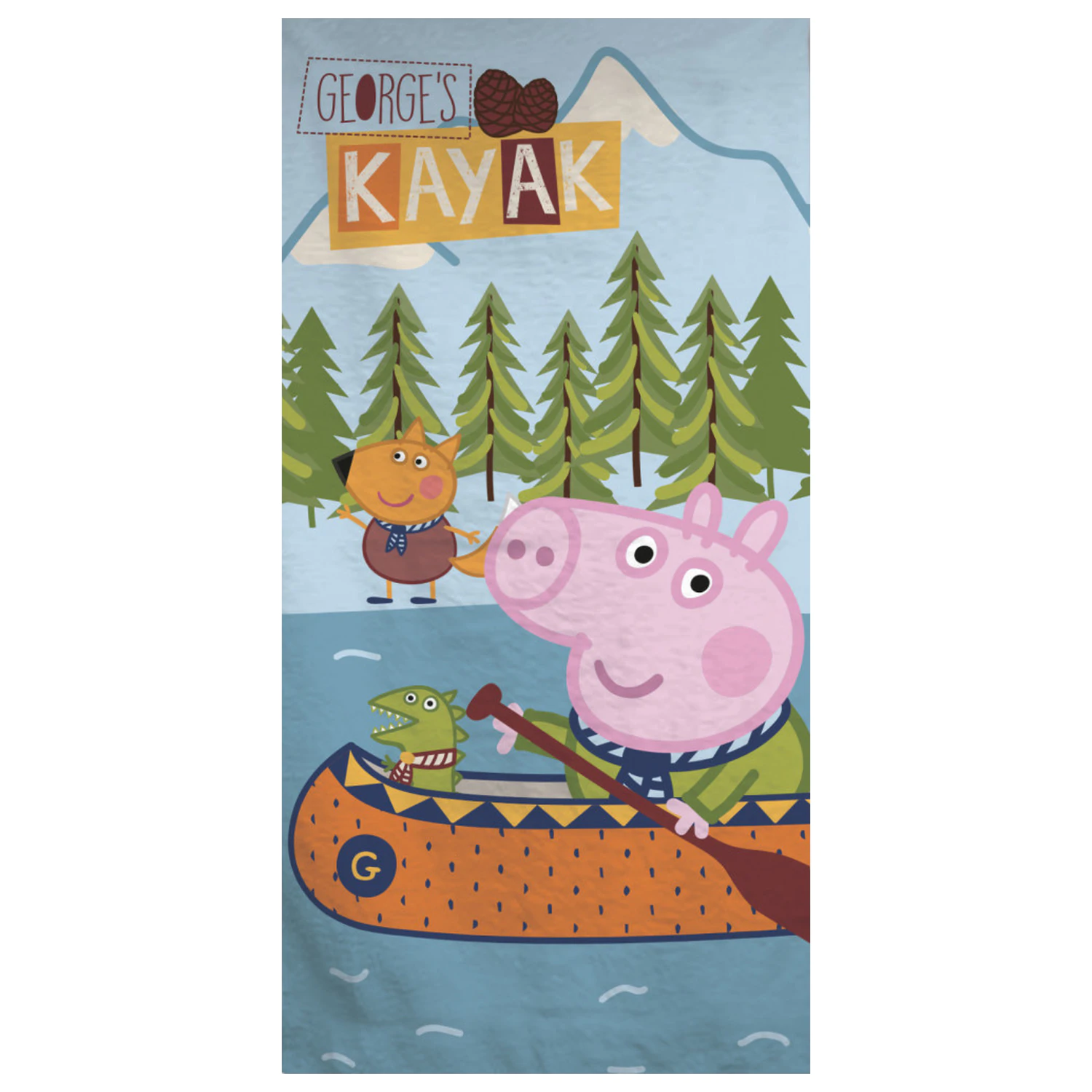 Peppa Pig Kajak Brisača fotografija izdelka
