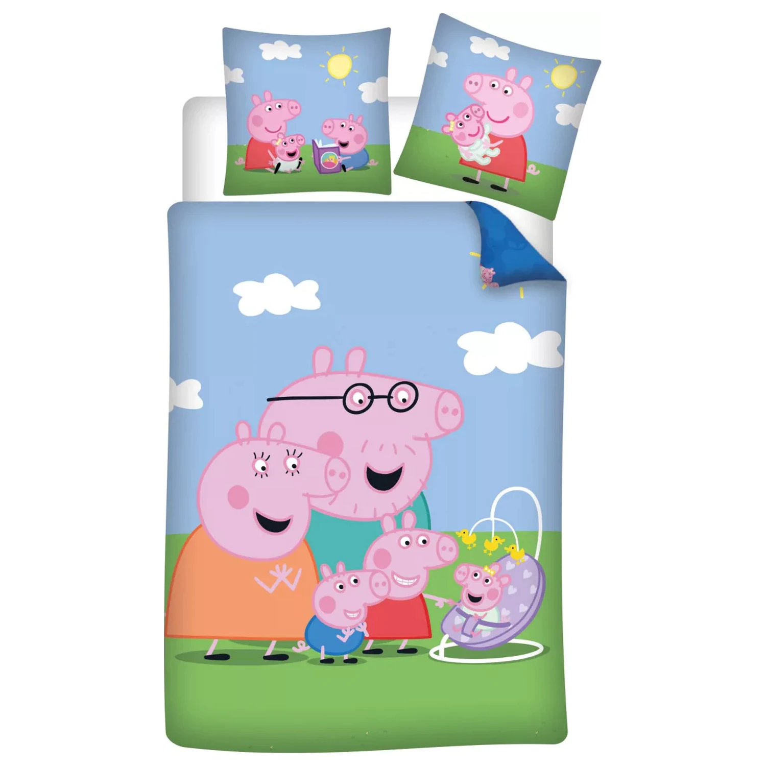 Peppa Pig New Member Otroška prevleka za odejo fotografija izdelka