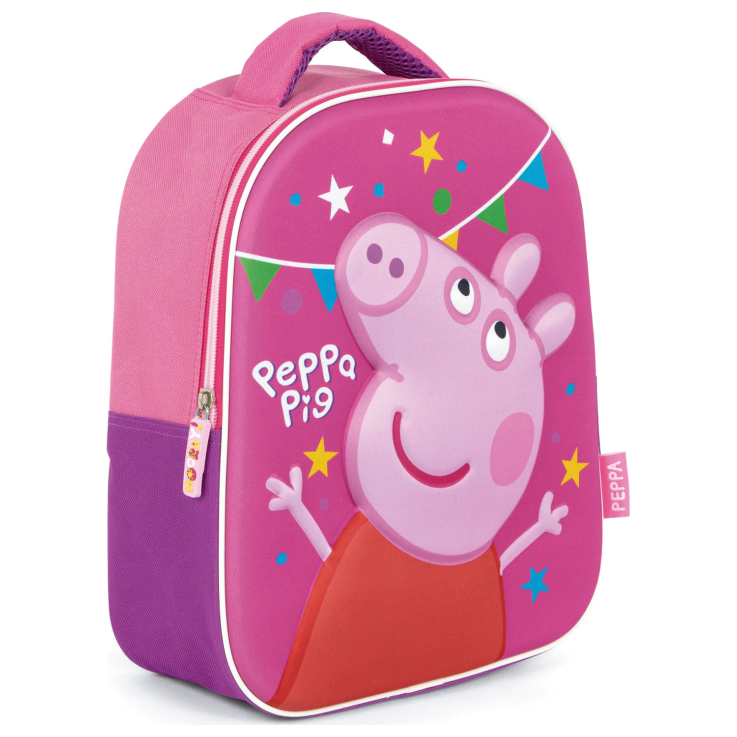 Peppa Pig Party 3D nahrbtnik, torba 32 cm fotografija izdelka