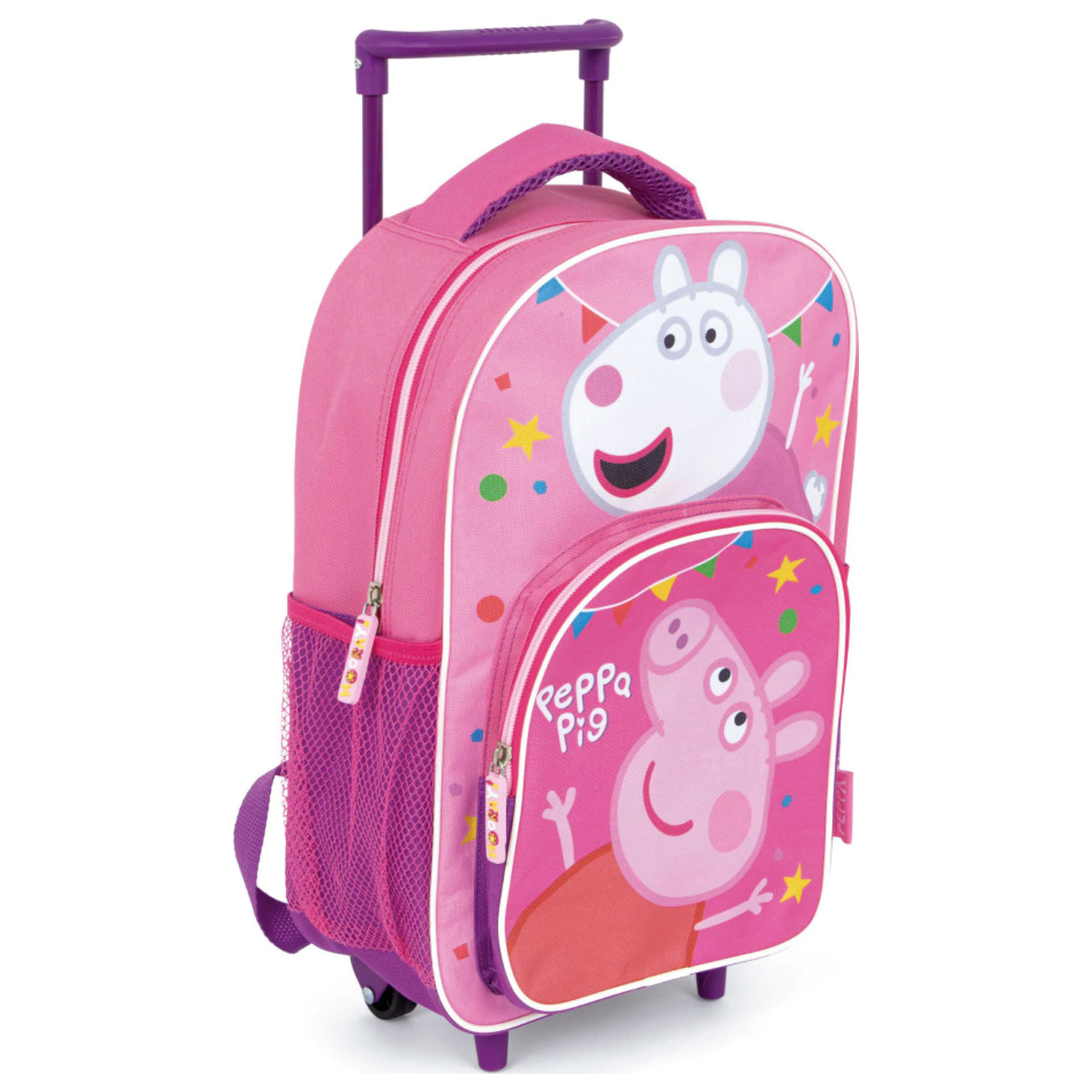 Peppa Pig Party Rolling predšolski nahrbtnik, torba 36 cm fotografija izdelka