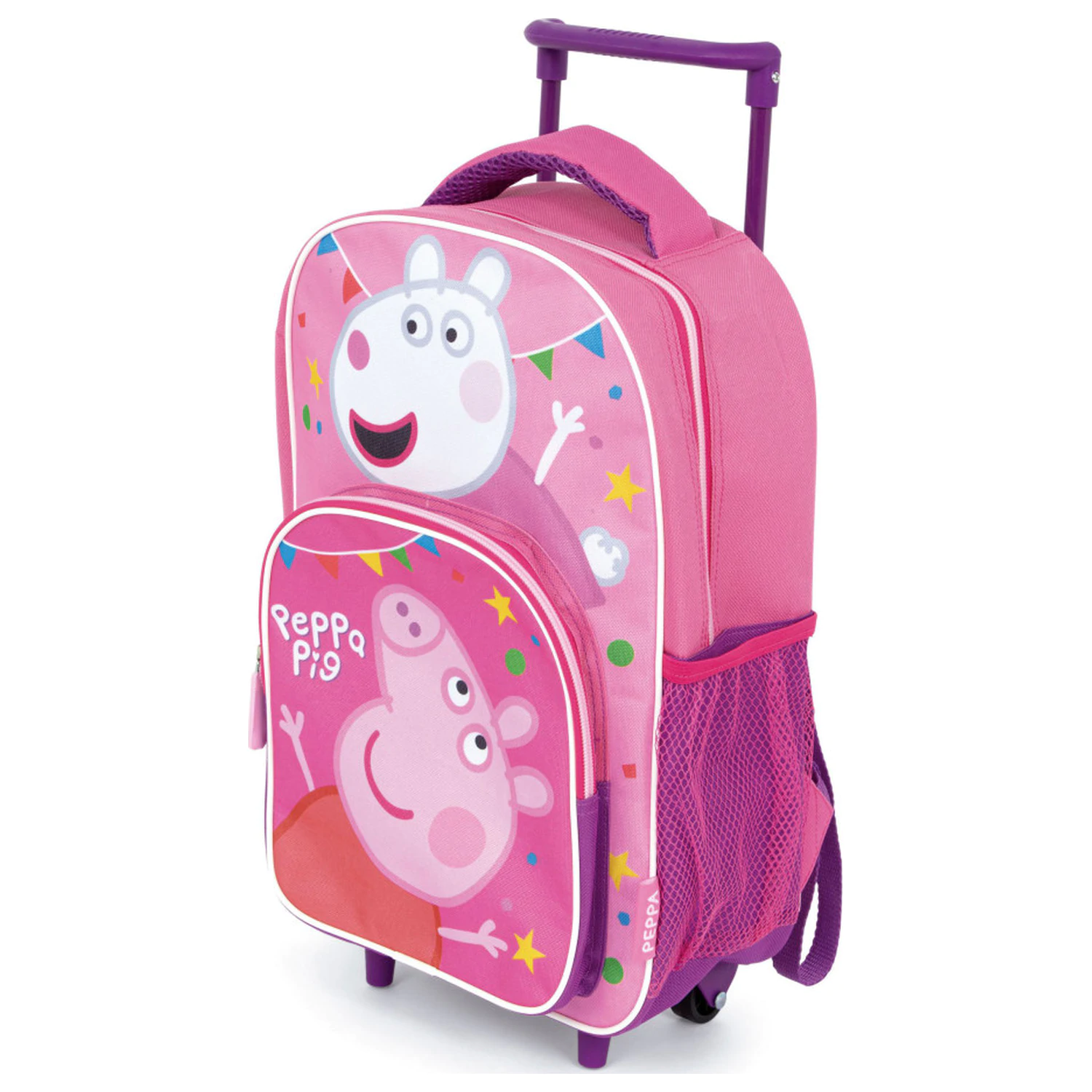 Peppa Pig Party Rolling predšolski nahrbtnik, torba 36 cm fotografija izdelka