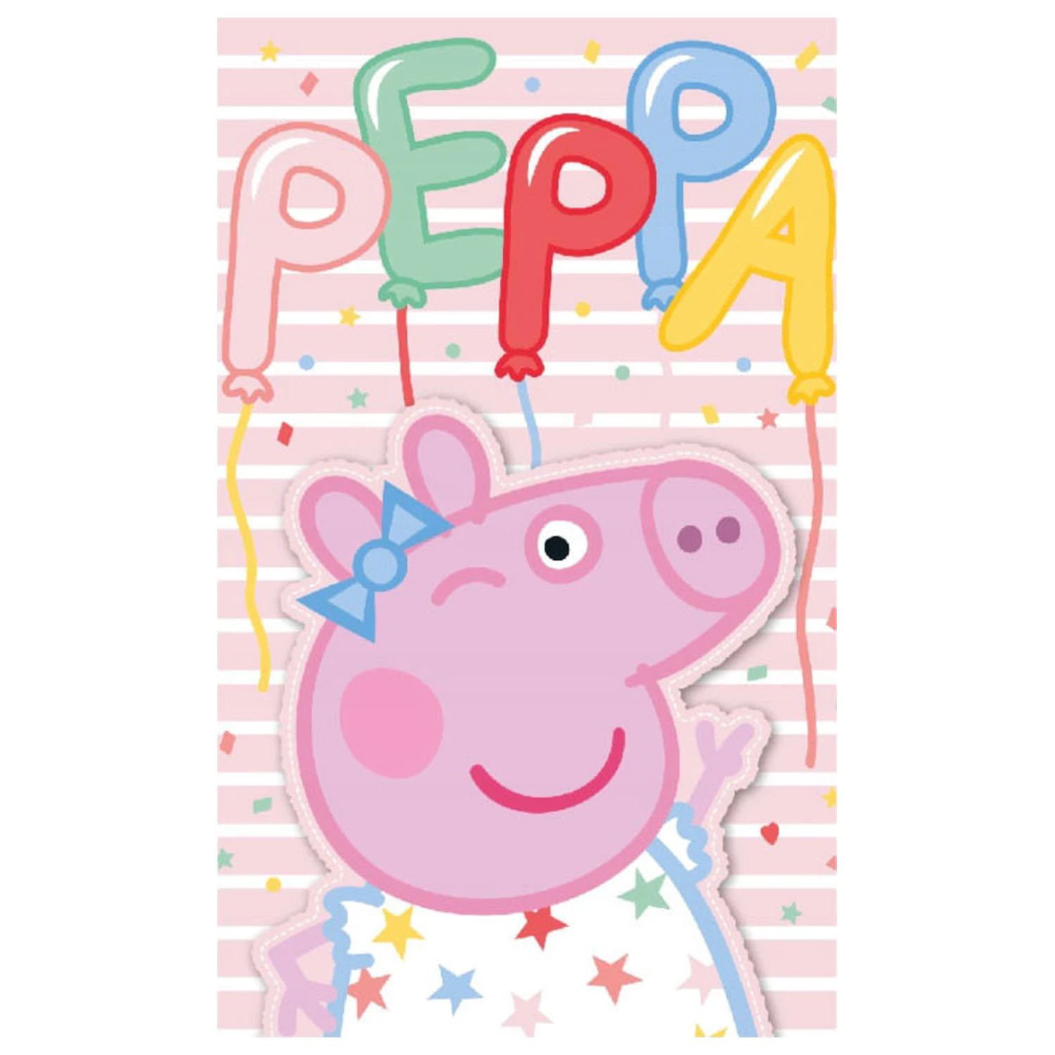 Peppa Pig Party ročna brisača, brisača za obraz, brisača fotografija izdelka