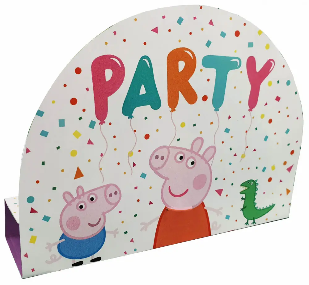 Peppa Pig Party Invitation 8 kosov fotografija izdelka