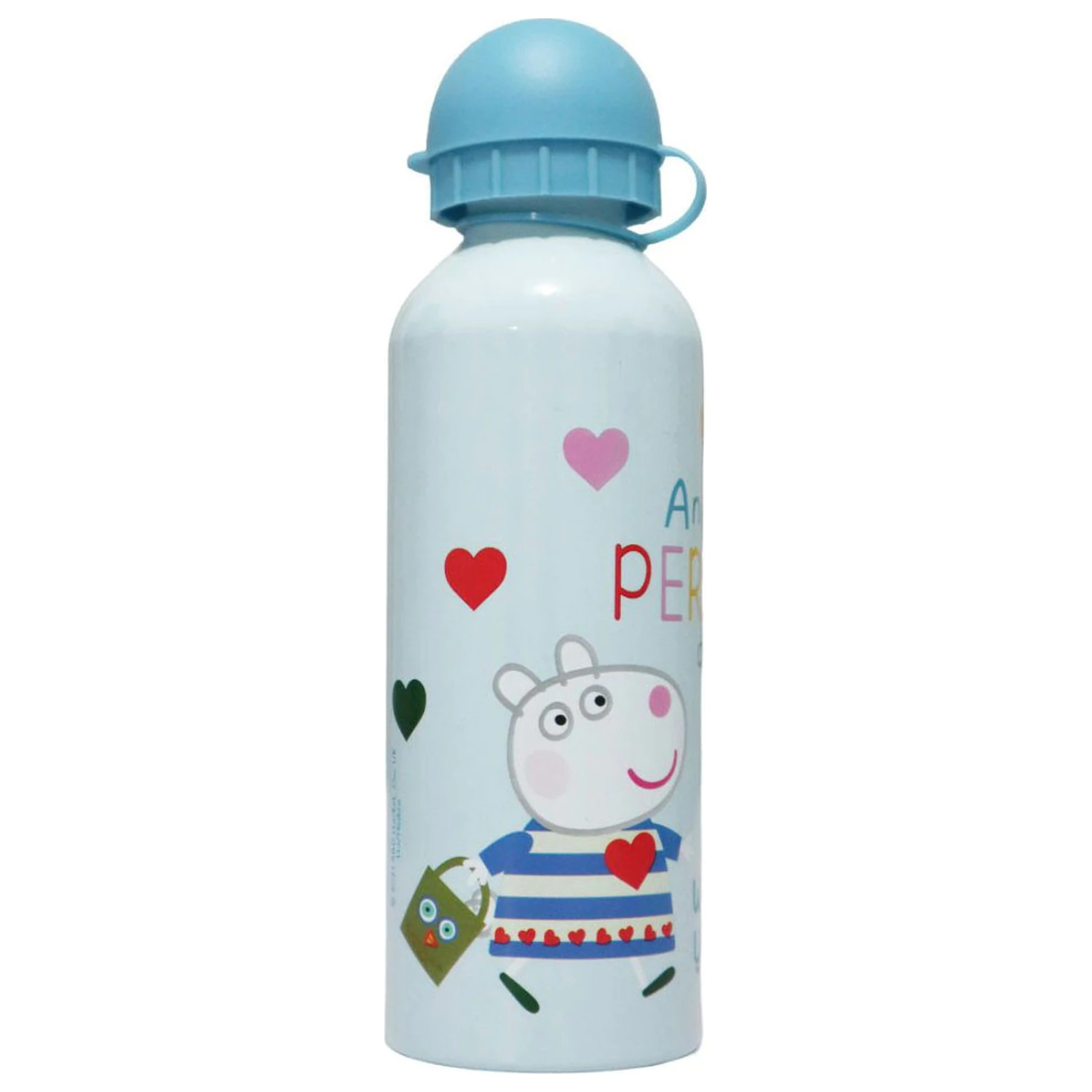 Peppa Pig Perfect Day aluminijasta steklenička za vodo s pitnim nastavkom 500 ml fotografija izdelka