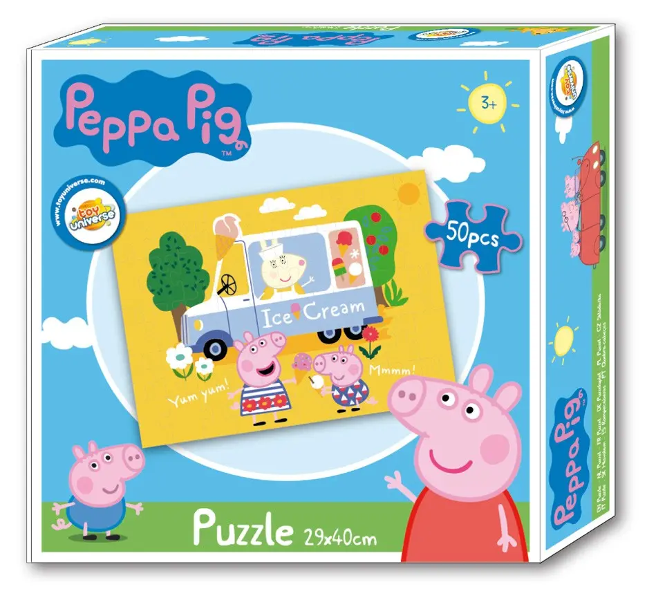 Peppa Pig sestavljanka 50 kosov fotografija izdelka