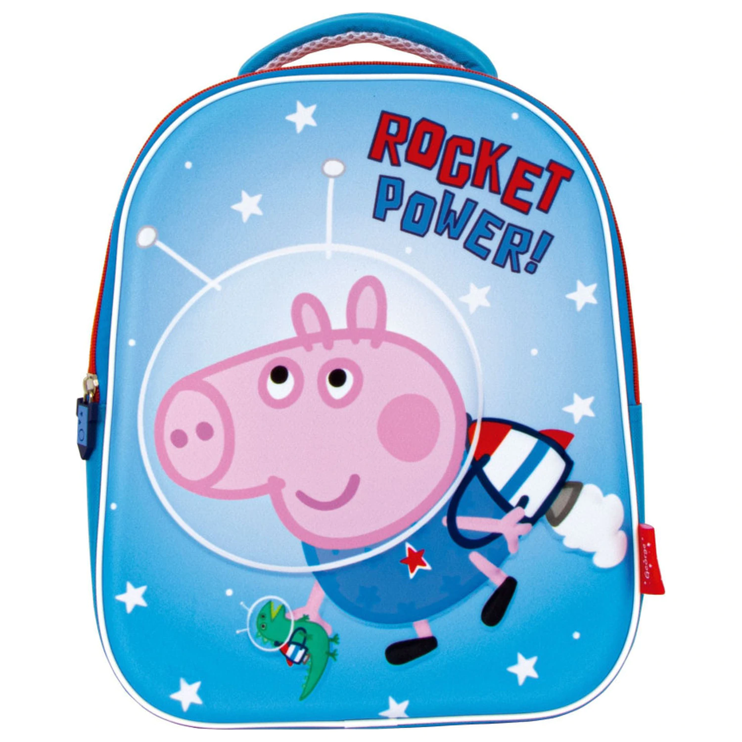 Peppa Pig Rocket 3D nahrbtnik, torba 32 cm fotografija izdelka