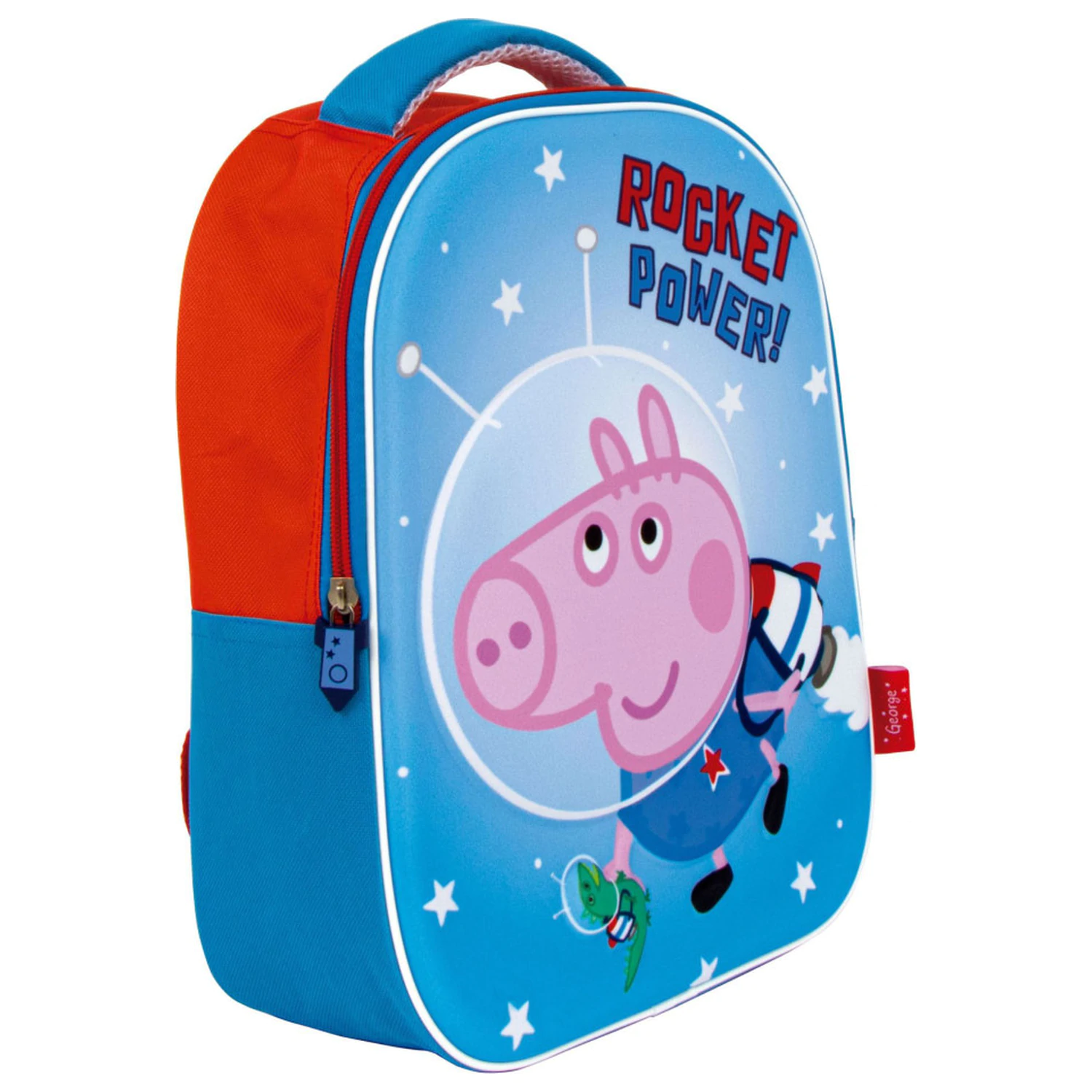 Peppa Pig Rocket 3D nahrbtnik, torba 32 cm fotografija izdelka