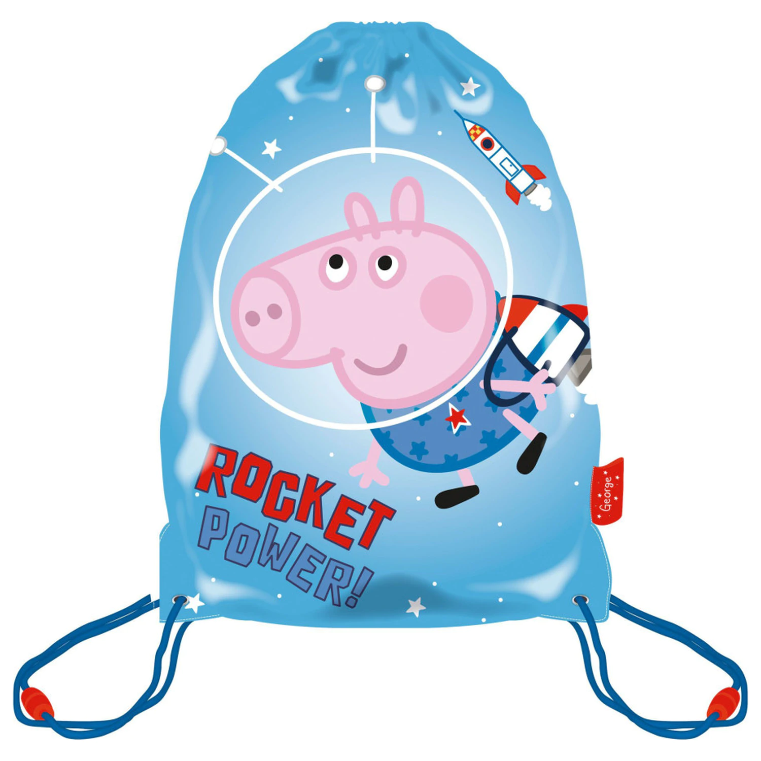 Peppa Pig Rocket torba za šport, telovadbo 44 cm fotografija izdelka
