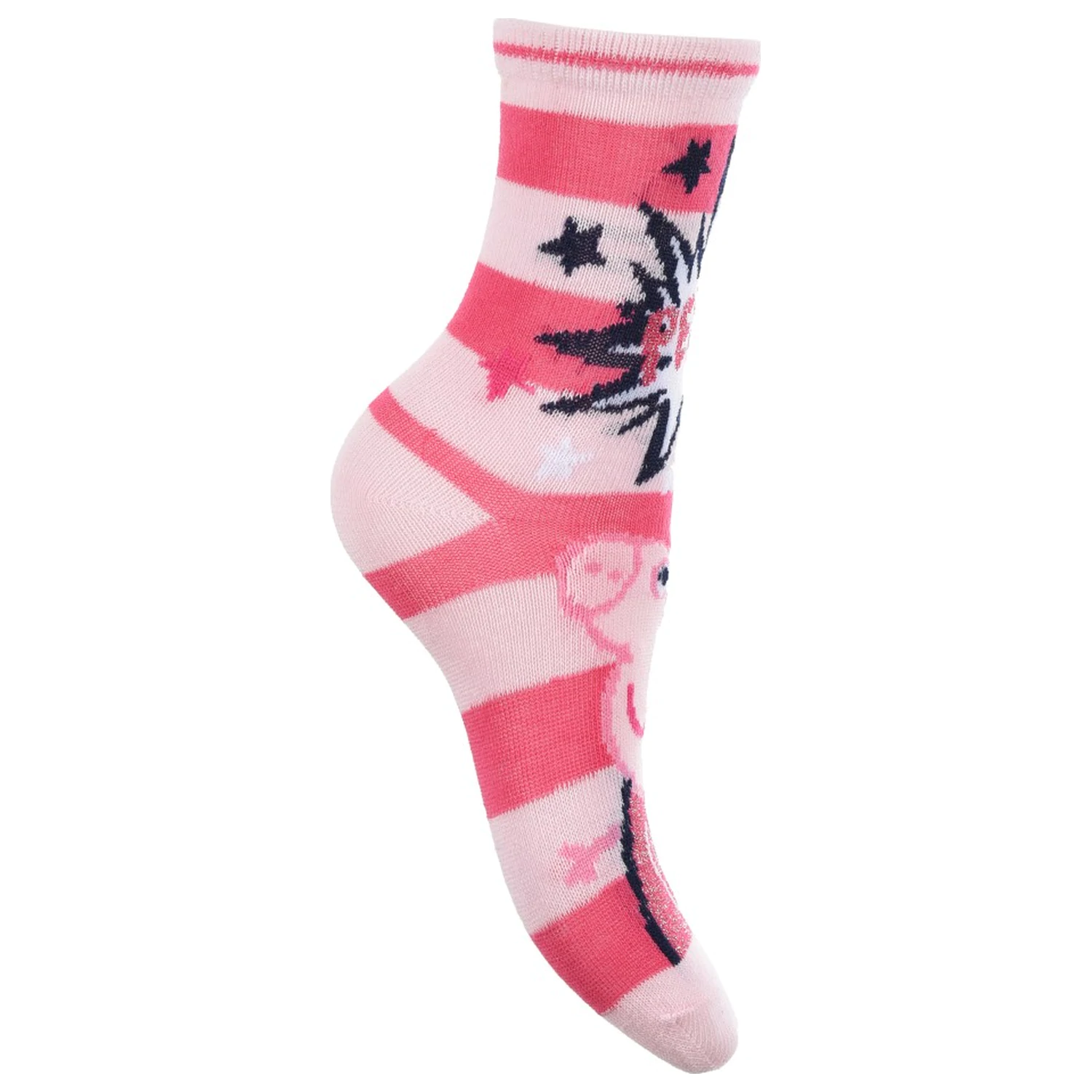 Peppa Pig Sparkle Steps sive otroške nogavice 27/30 fotografija izdelka