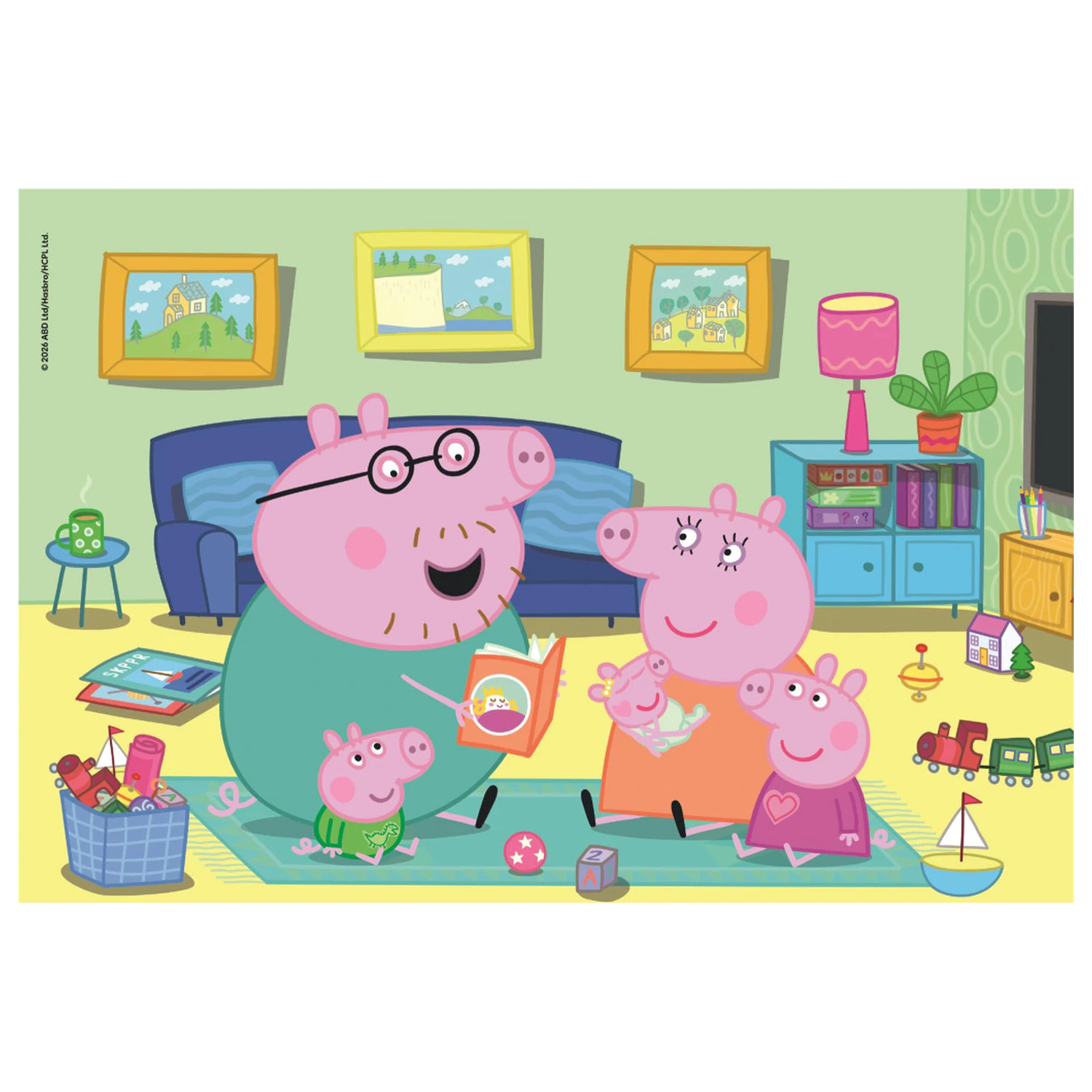 Peppa Pig Storytime 60 kosov sestavljanke fotografija izdelka