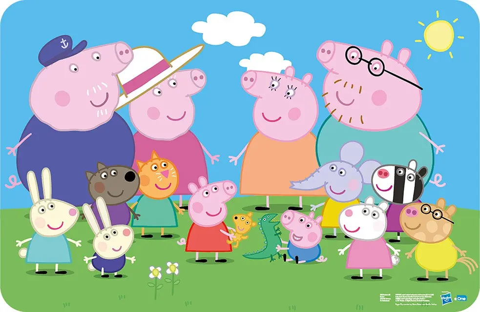 Peppa Pig podloga za mizo 43*28 cm fotografija izdelka