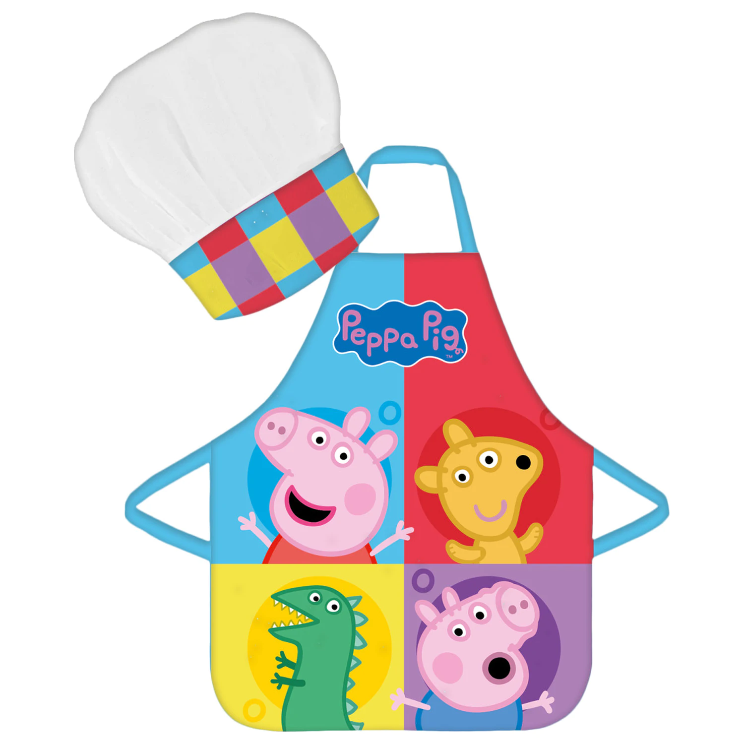 Peppa Pig Team Otroški predpasnik 2-delni set fotografija izdelka