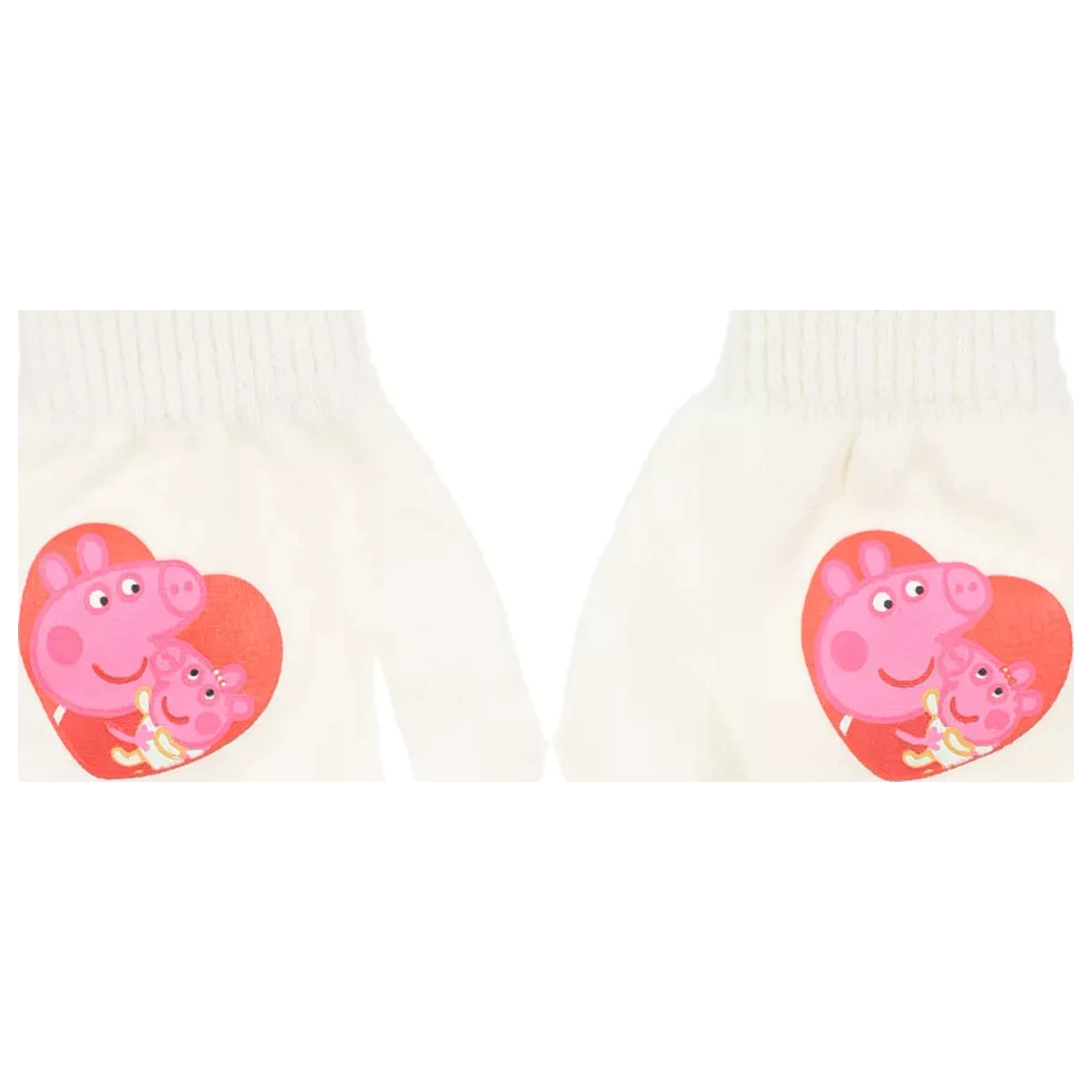 Peppa Pig White Heart otroške rokavice fotografija izdelka