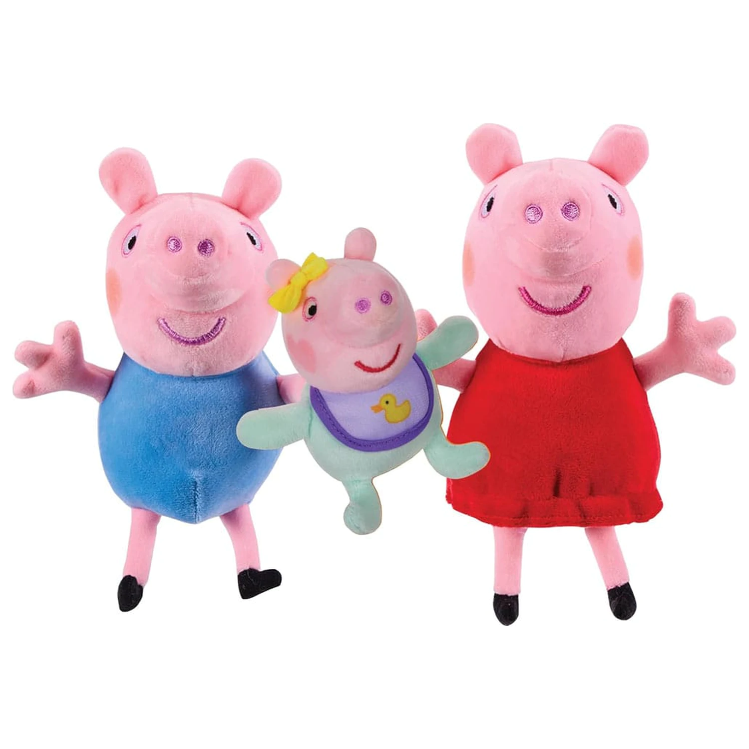 Peppa Pig plišaste figure, paket 3 kosov fotografija izdelka