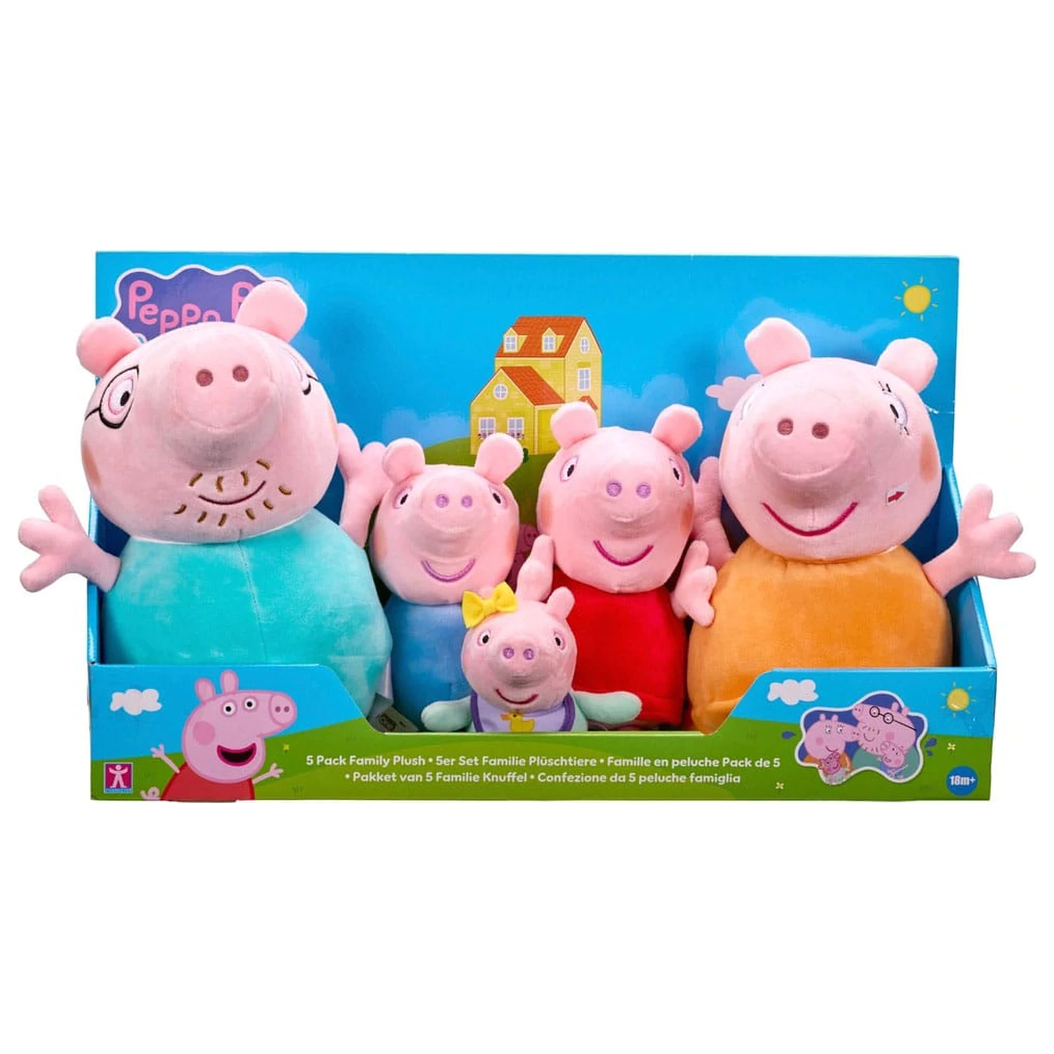 Peppa Pig plišaste figure, pakiranje po 5 fotografija izdelka