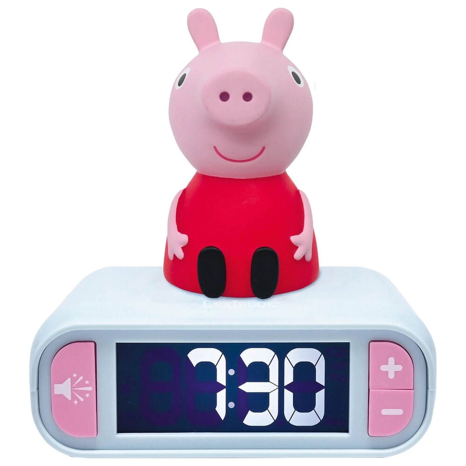 Peppa Pig digitalna budilka s 3D nočno lučko fotografija izdelka