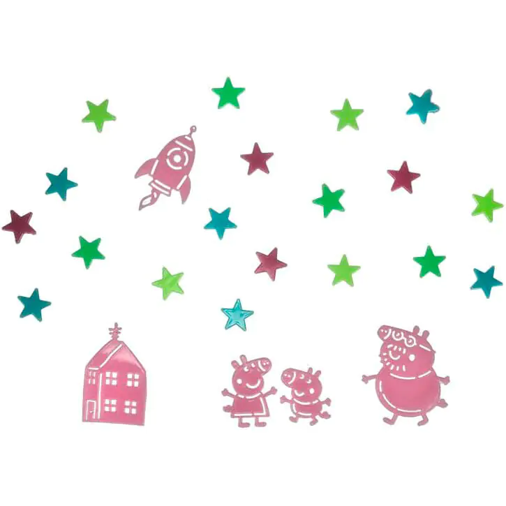 Peppa Pig Stenska vinilna nalepka fotografija izdelka