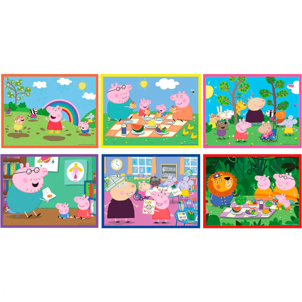 Peppa Pig kocka sestavljanka 12 kos fotografija izdelka