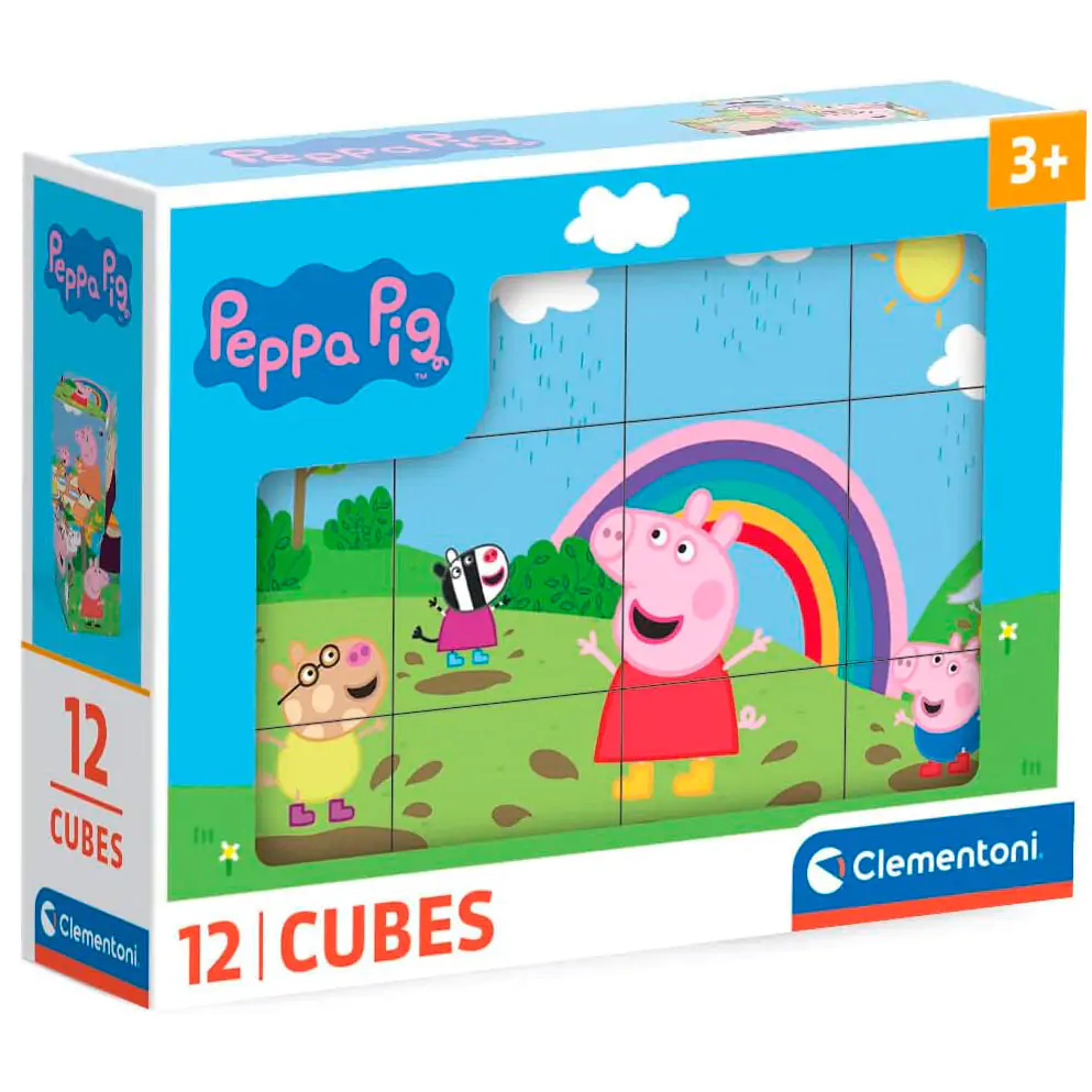 Peppa Pig kocka sestavljanka 12 kos fotografija izdelka