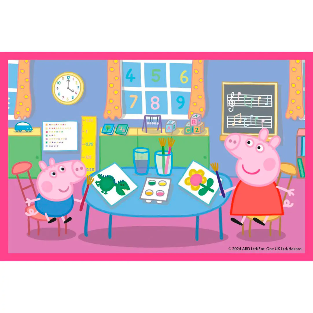 Peppa Pig kocka sestavljanka 6 kosov fotografija izdelka