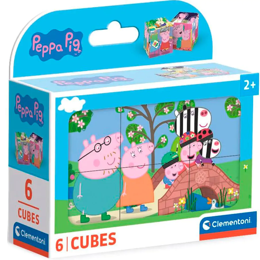 Peppa Pig kocka sestavljanka 6 kosov fotografija izdelka