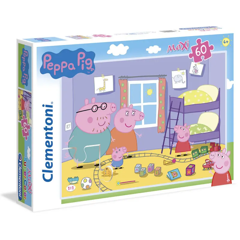 Peppa Pig Maxi puzzle 60 kosov fotografija izdelka