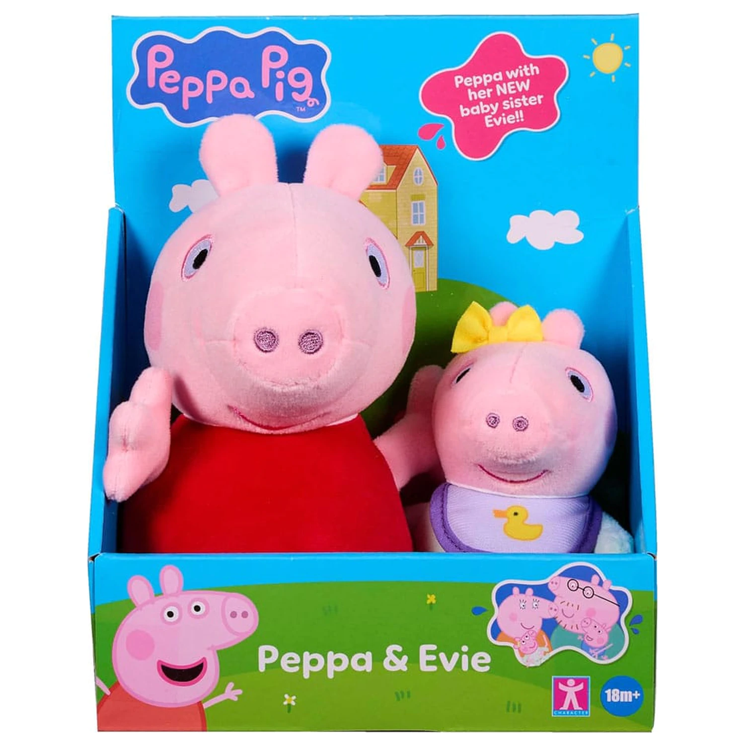 Peppa Pig Plišaste figure, paket 2 kosov fotografija izdelka