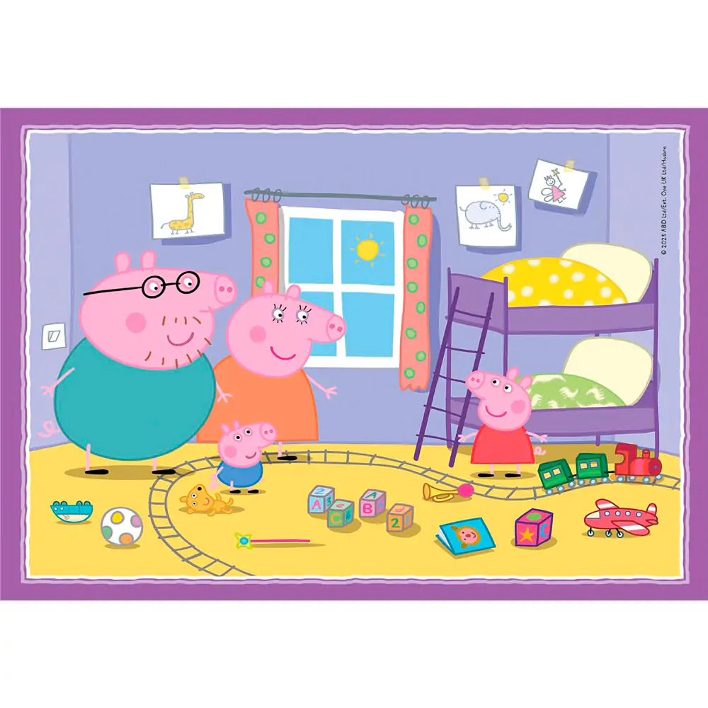 Peppa Pig sestavljanka 12-16-20-24 kosov fotografija izdelka