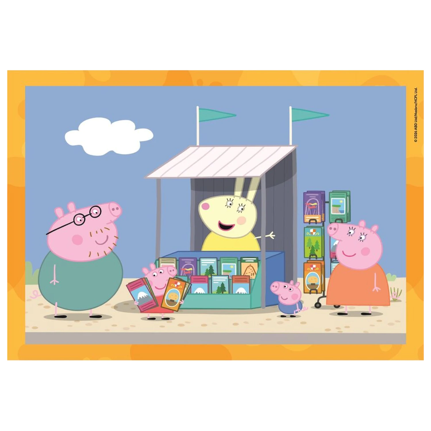 Peppa Pig puzzle 12-16-20-24 kosov fotografija izdelka