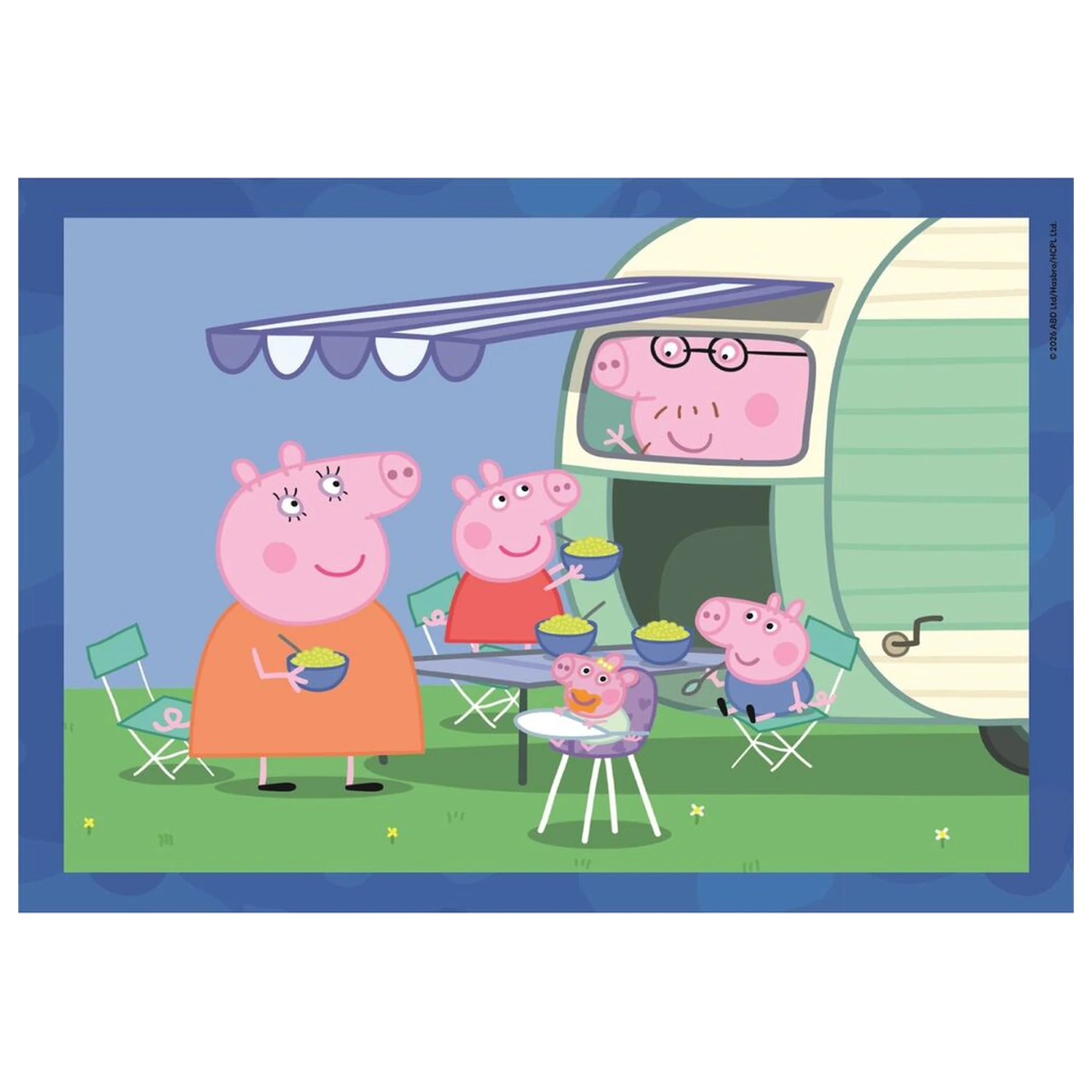 Peppa Pig puzzle 12-16-20-24 kosov fotografija izdelka