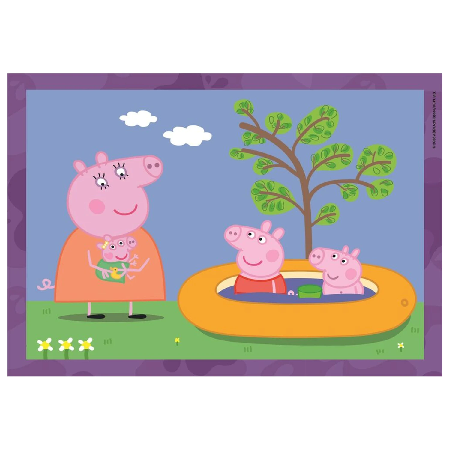 Peppa Pig puzzle 12-16-20-24 kosov fotografija izdelka