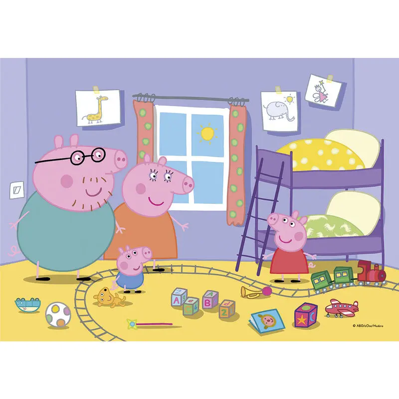 Peppa Pig sestavljanka 2x20 kosov fotografija izdelka